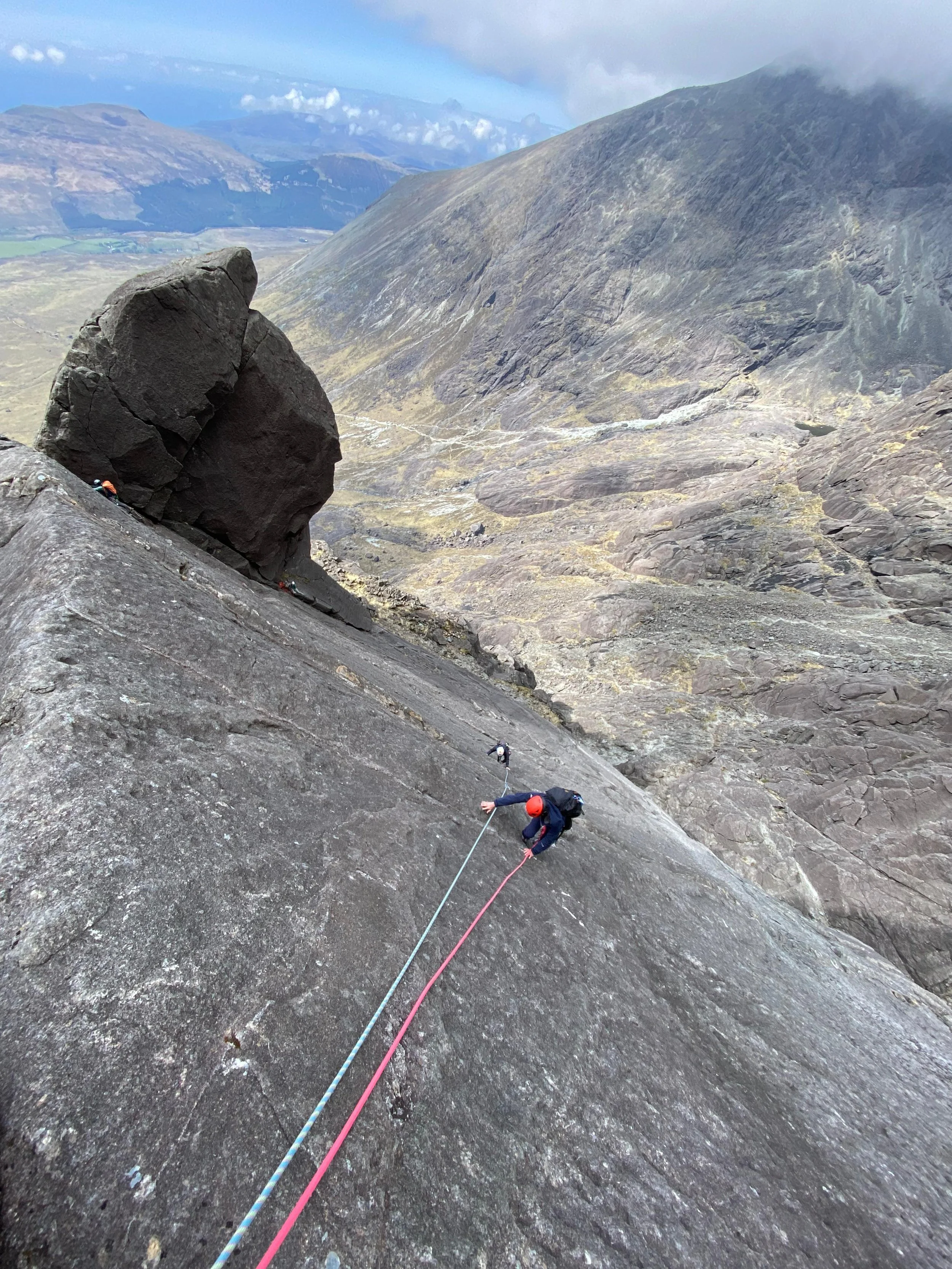 Skye climbing instruction