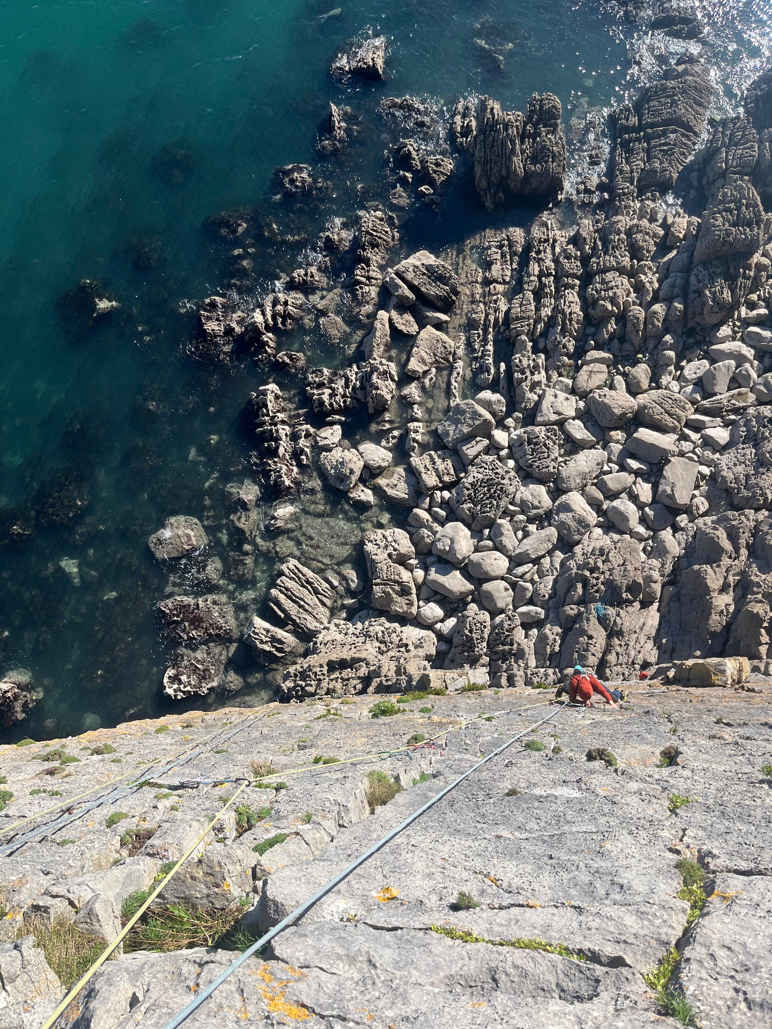 Climbing at Mother Carey's