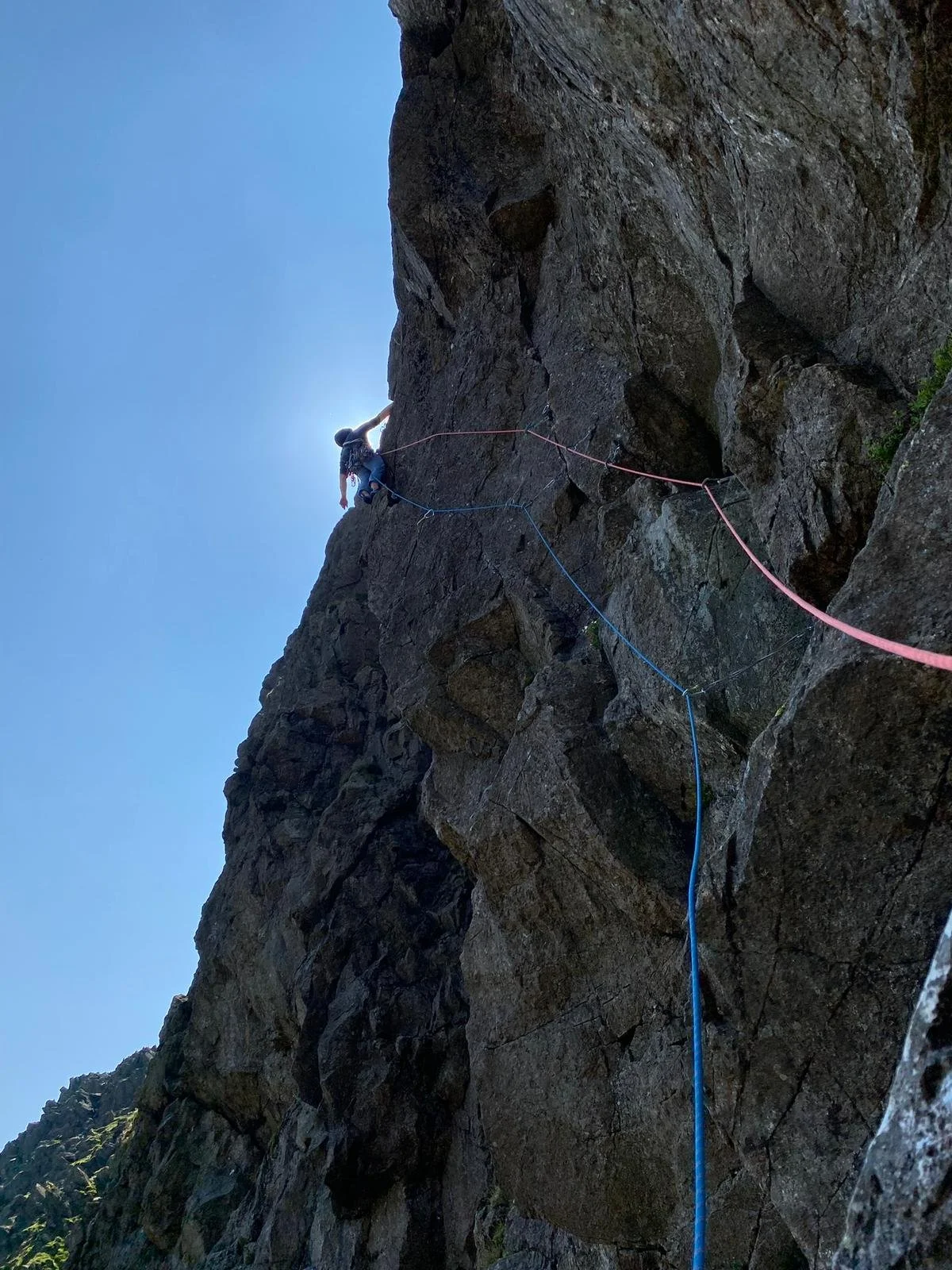 Guiding on Dow Crag