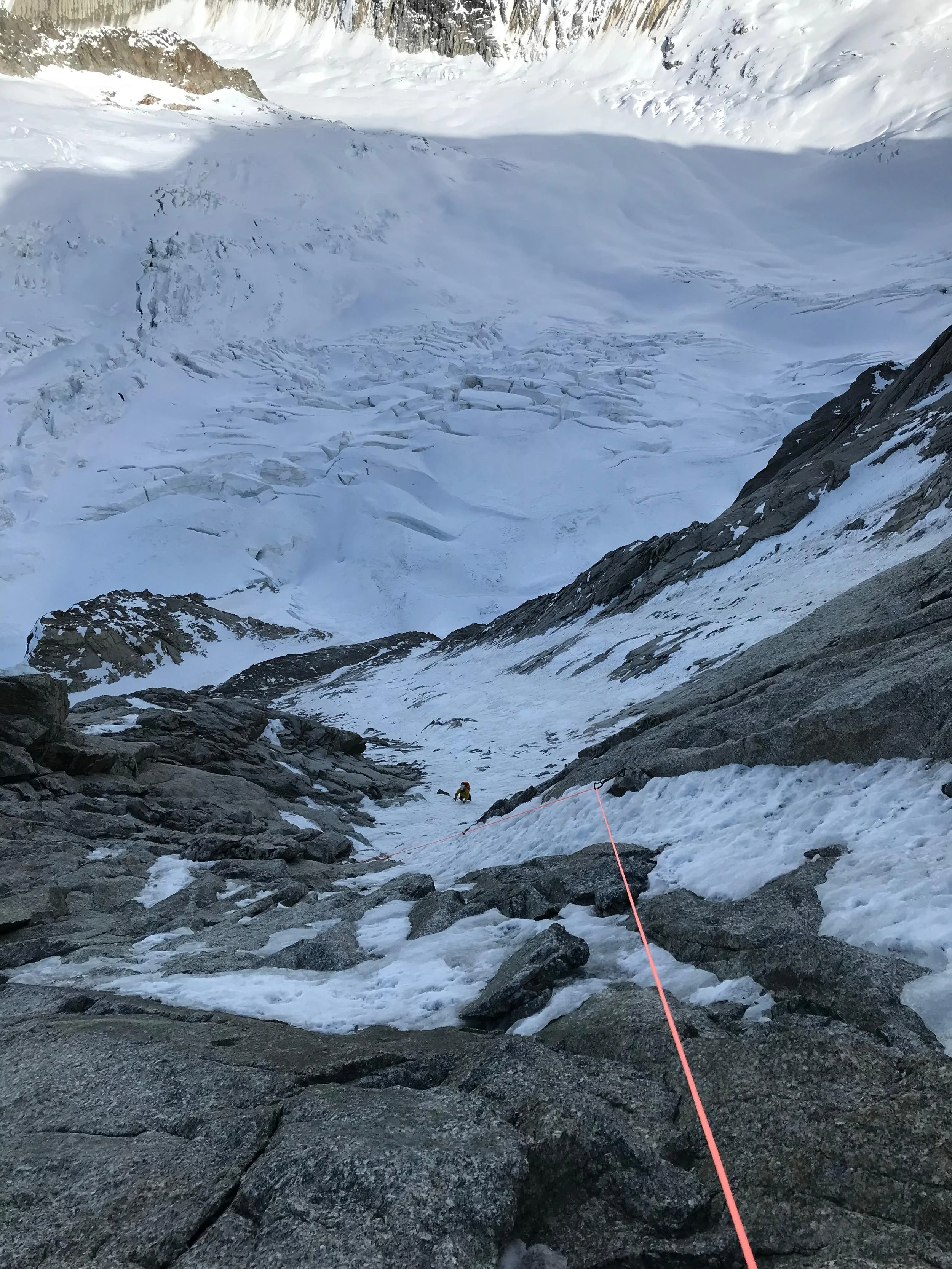 The north face of the Grandes Jorasses