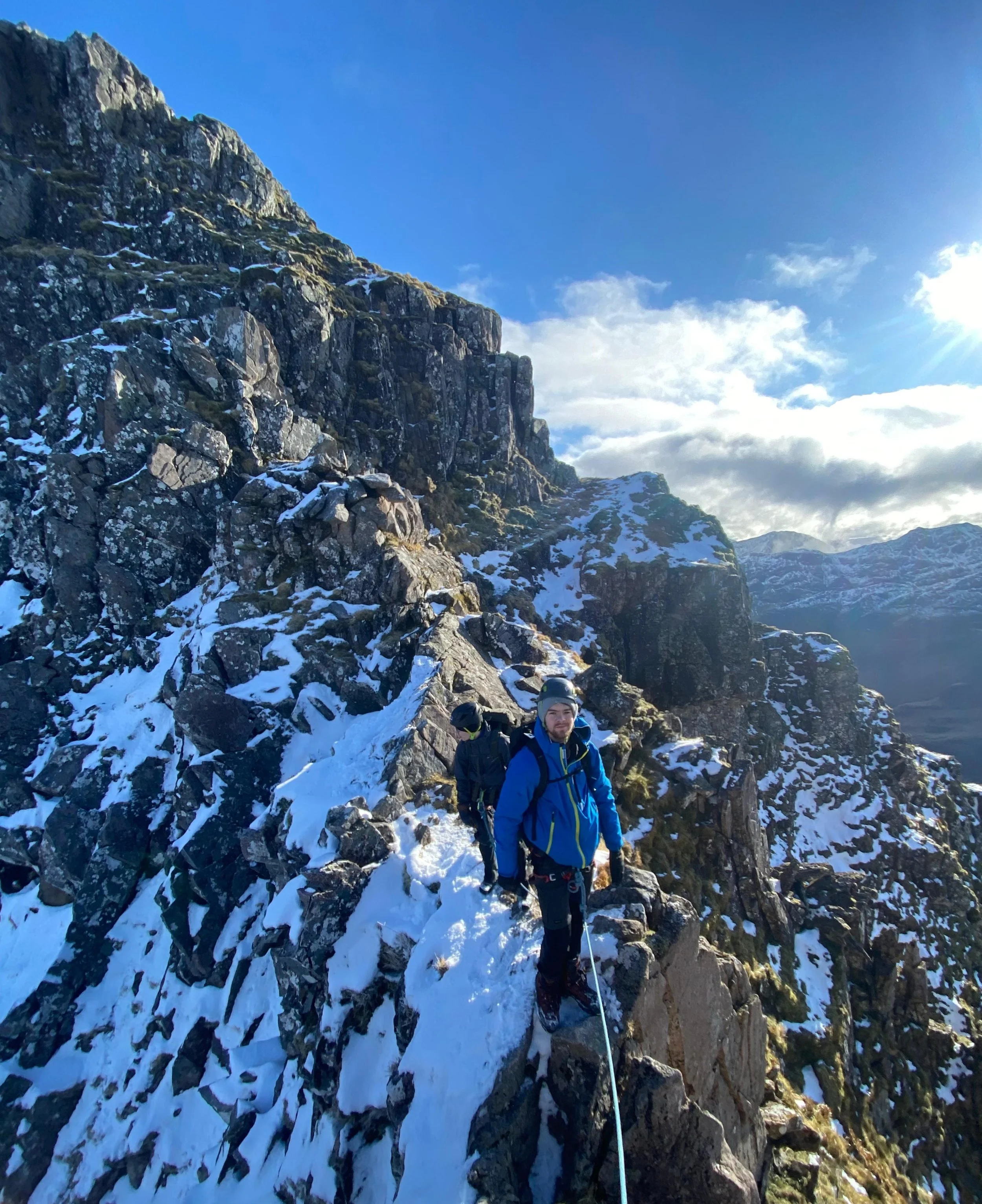 Aonach Eagach traverse