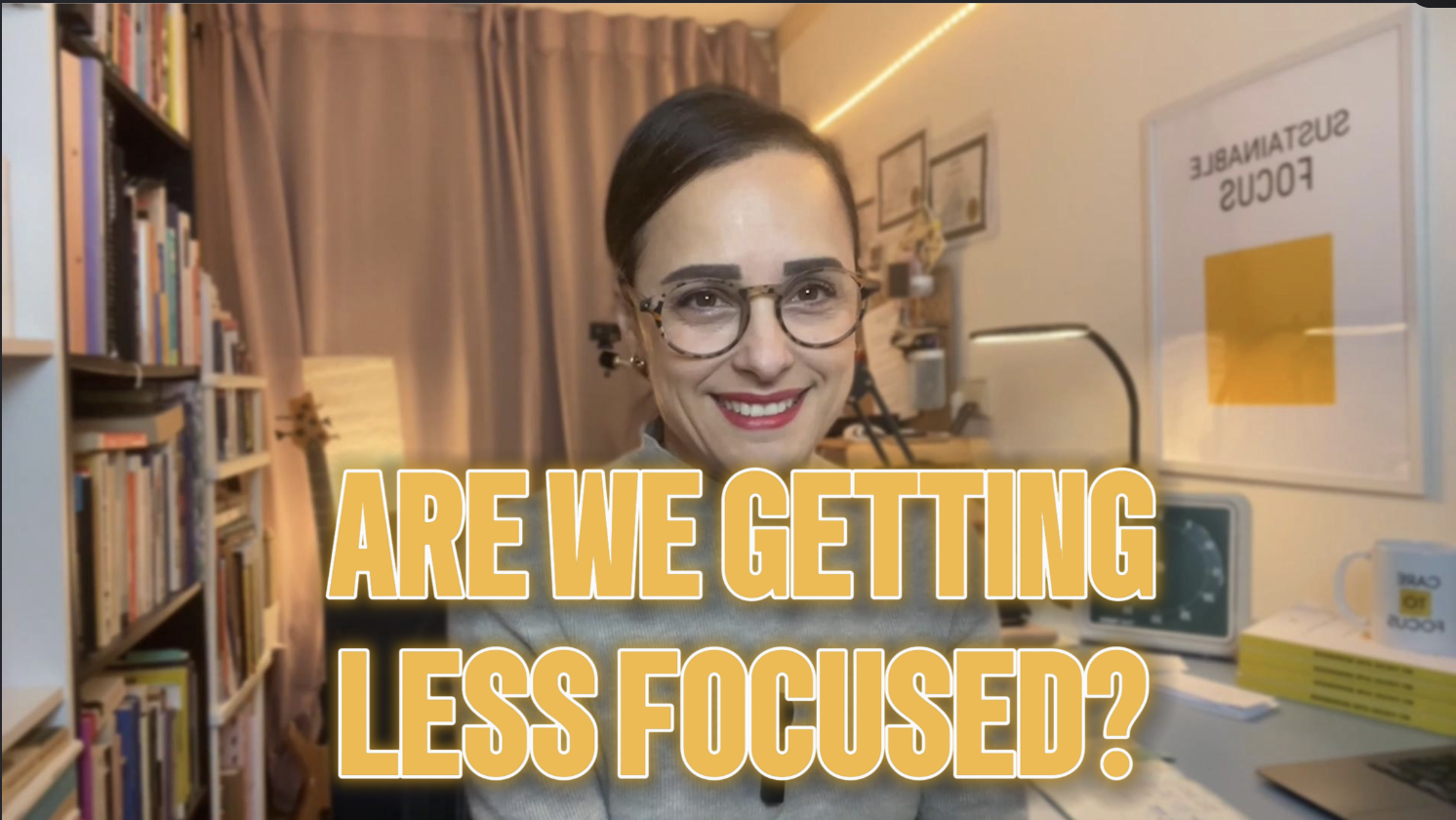 Are we really getting less focused?