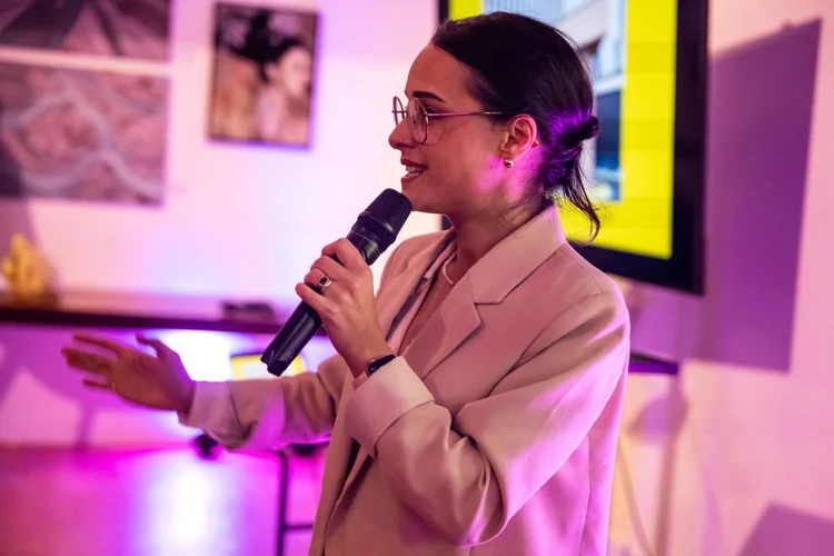 Concetta Cucchiarelli speaking