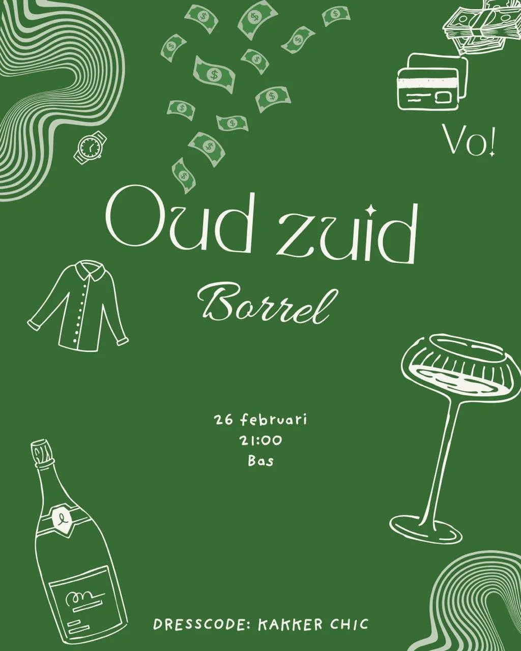 Oud zuid borrel