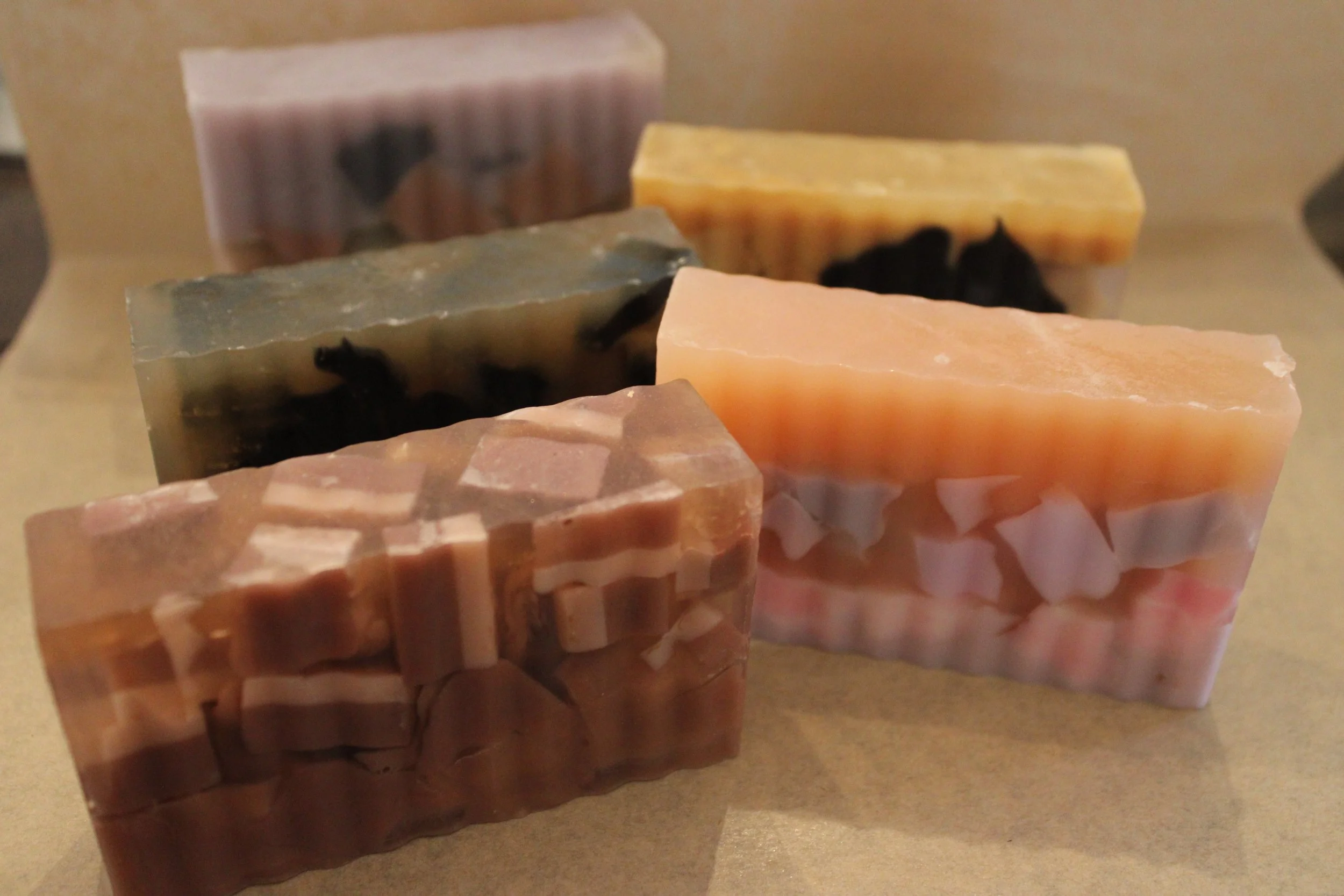 Unique Soap 3, 5, or 8 Piece Sampler Sets