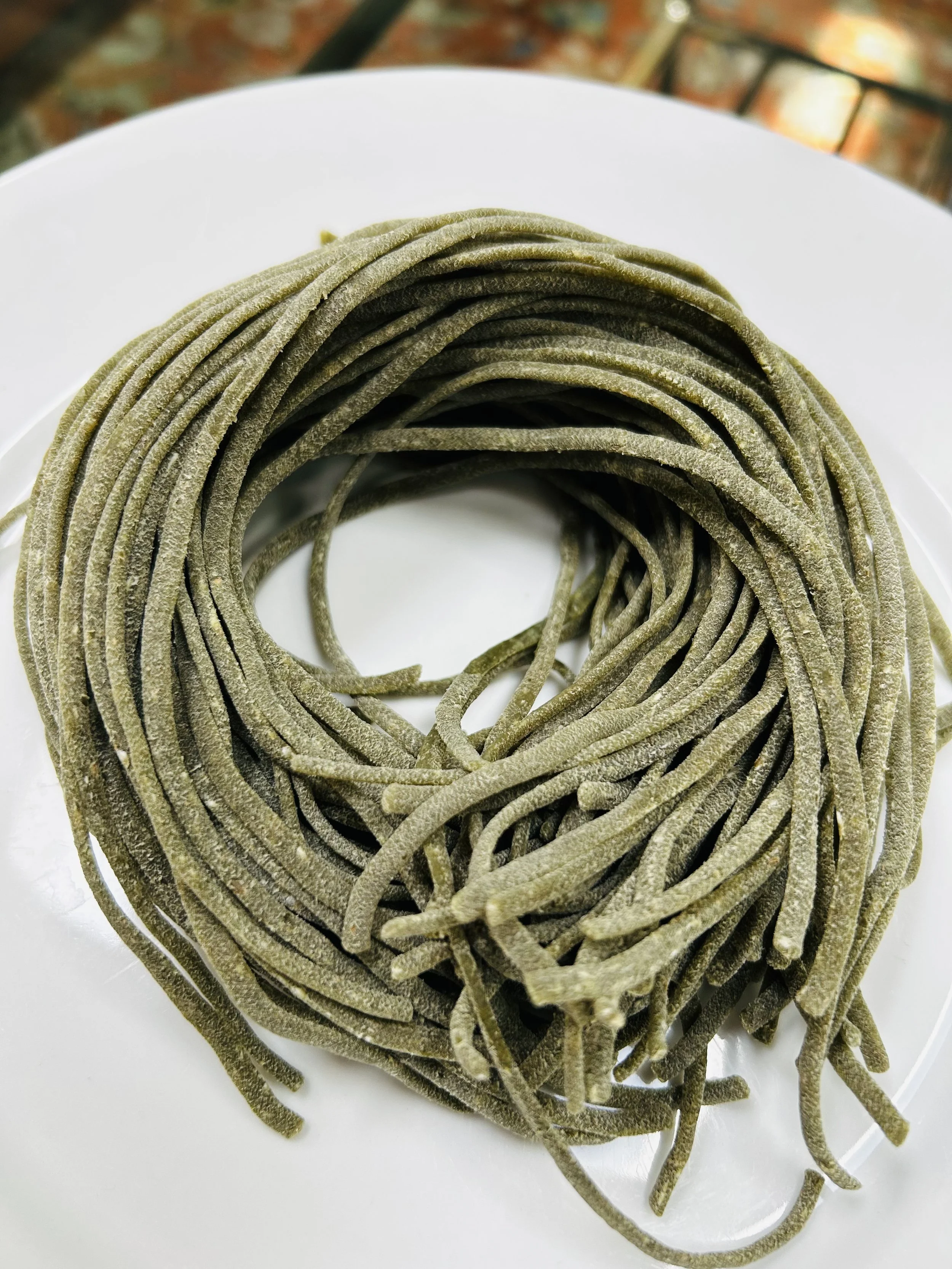 Spinach Linguine