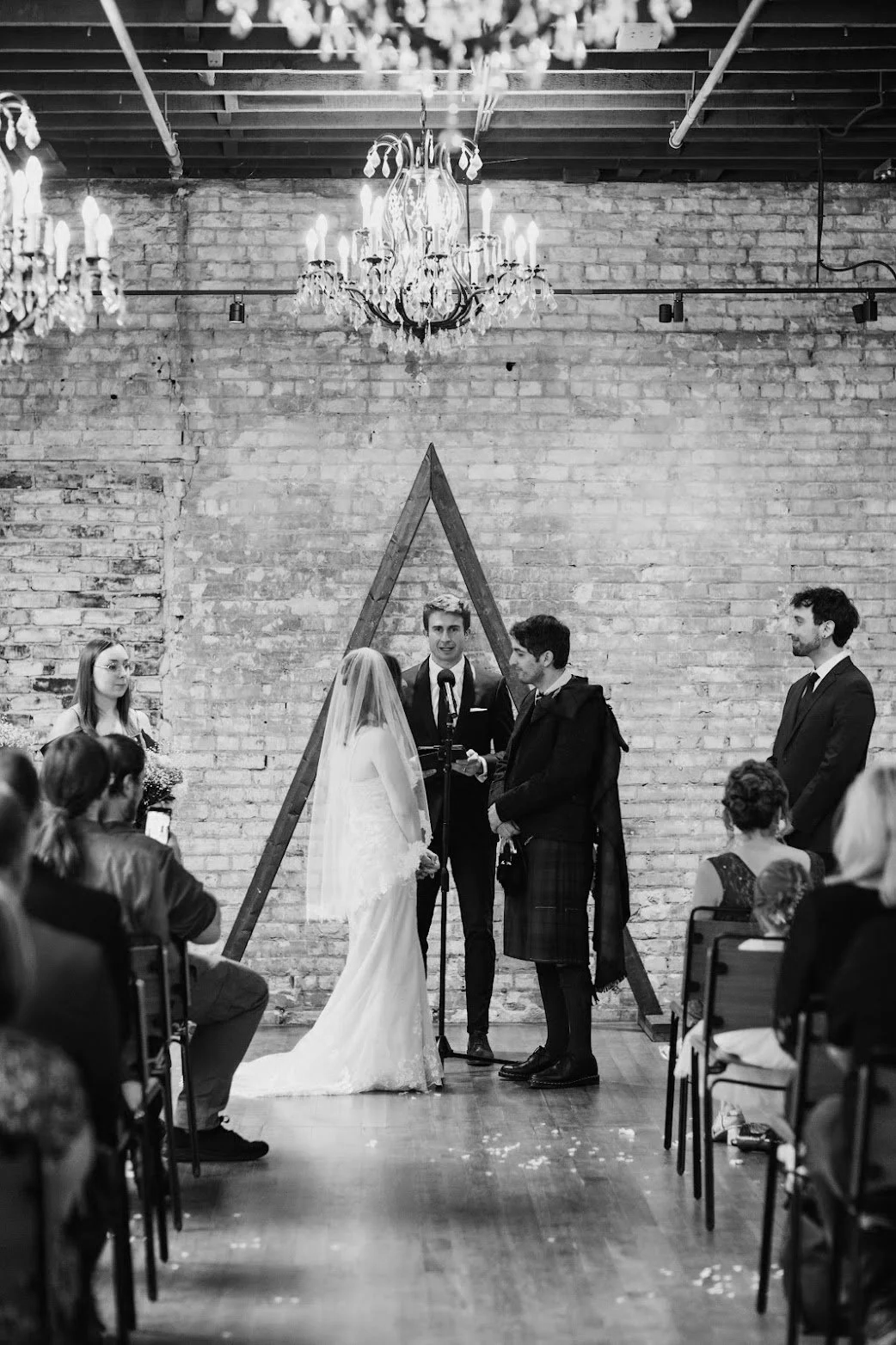 Outdoor pond - wedding ceremony - wedding officiant | Blocks of Love