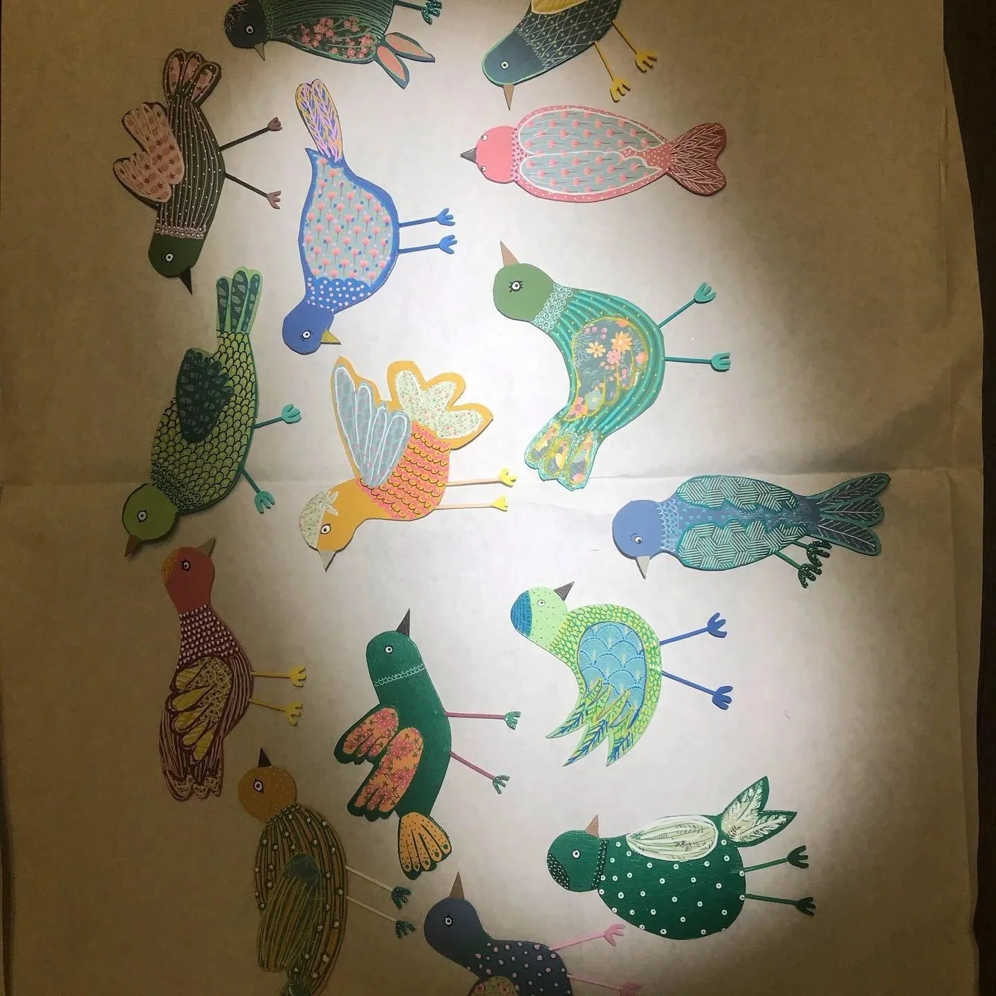 oiseaux pour déco de plafond