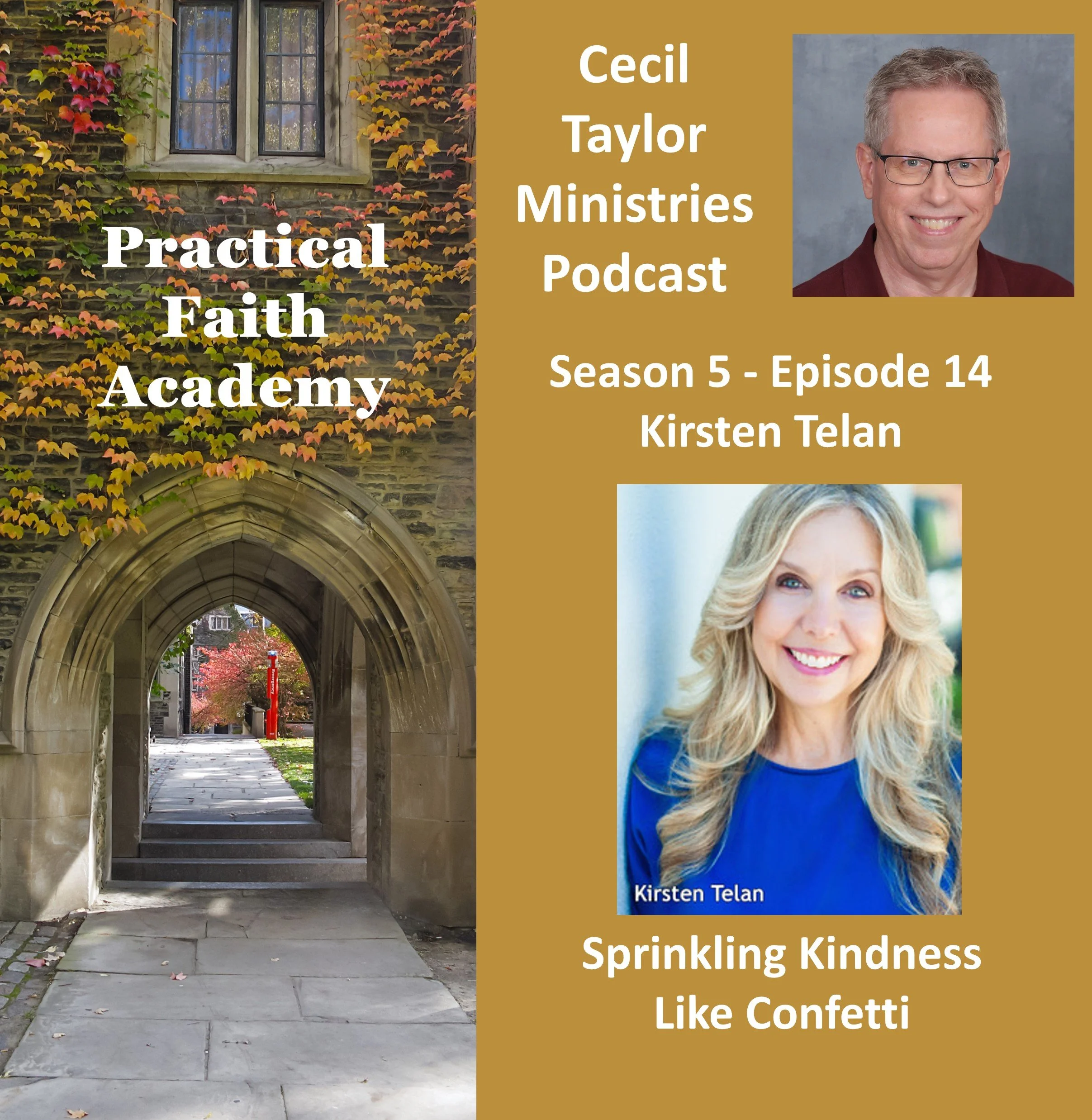 Practical Faith Academy Podcast Cecil Taylor ministries logo