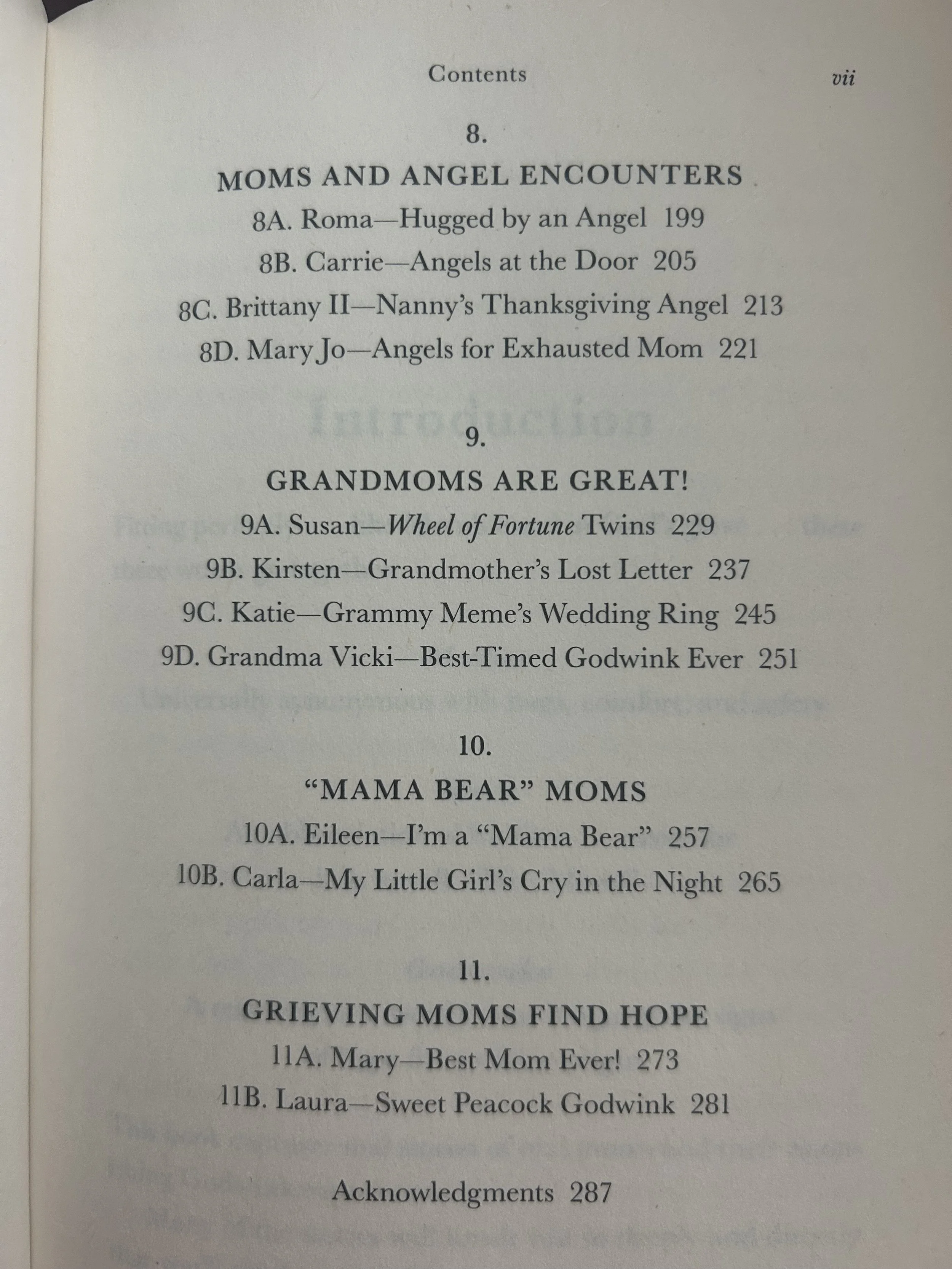 God Winks Table of Contents.jpg