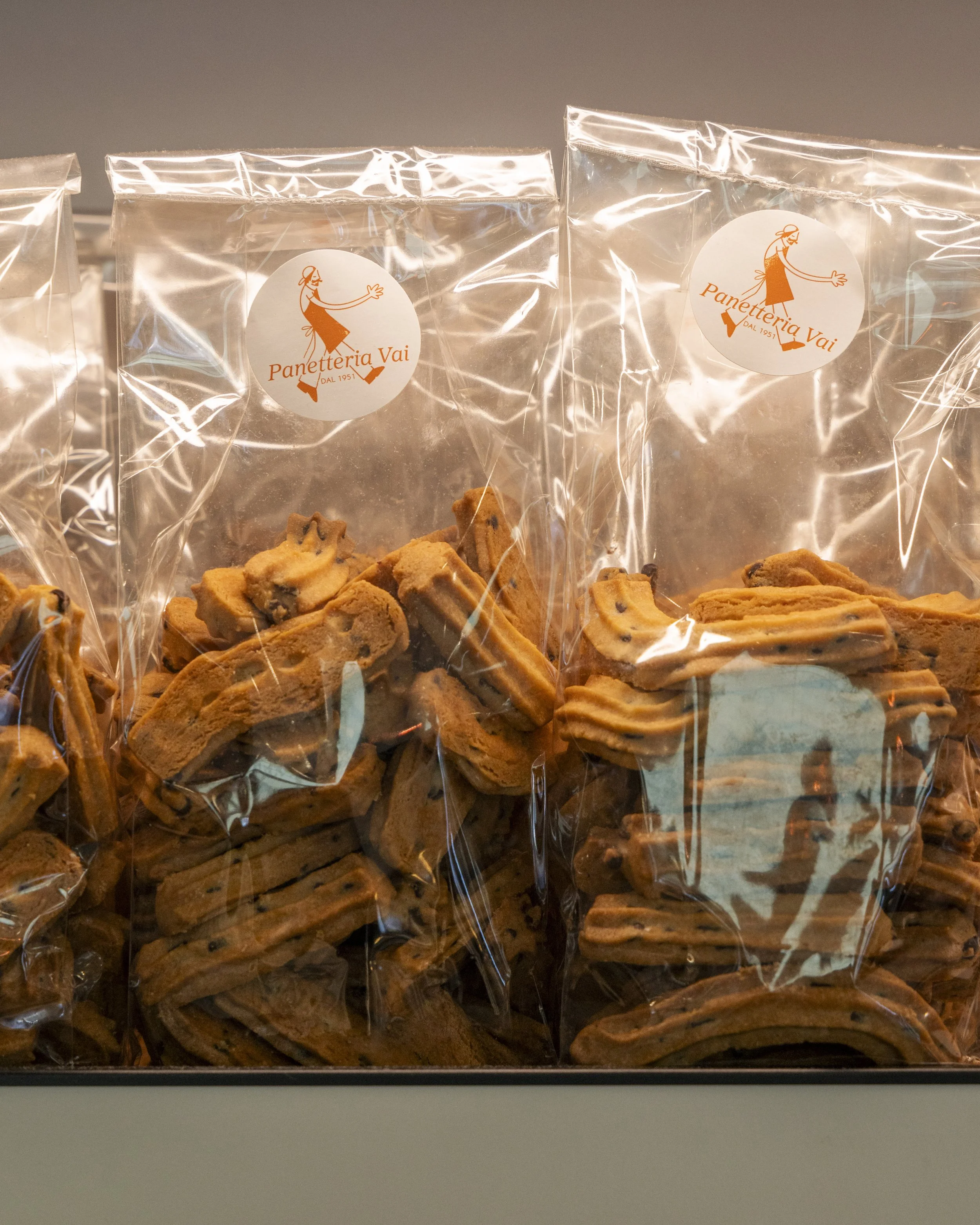 Biscotti in sacchetti