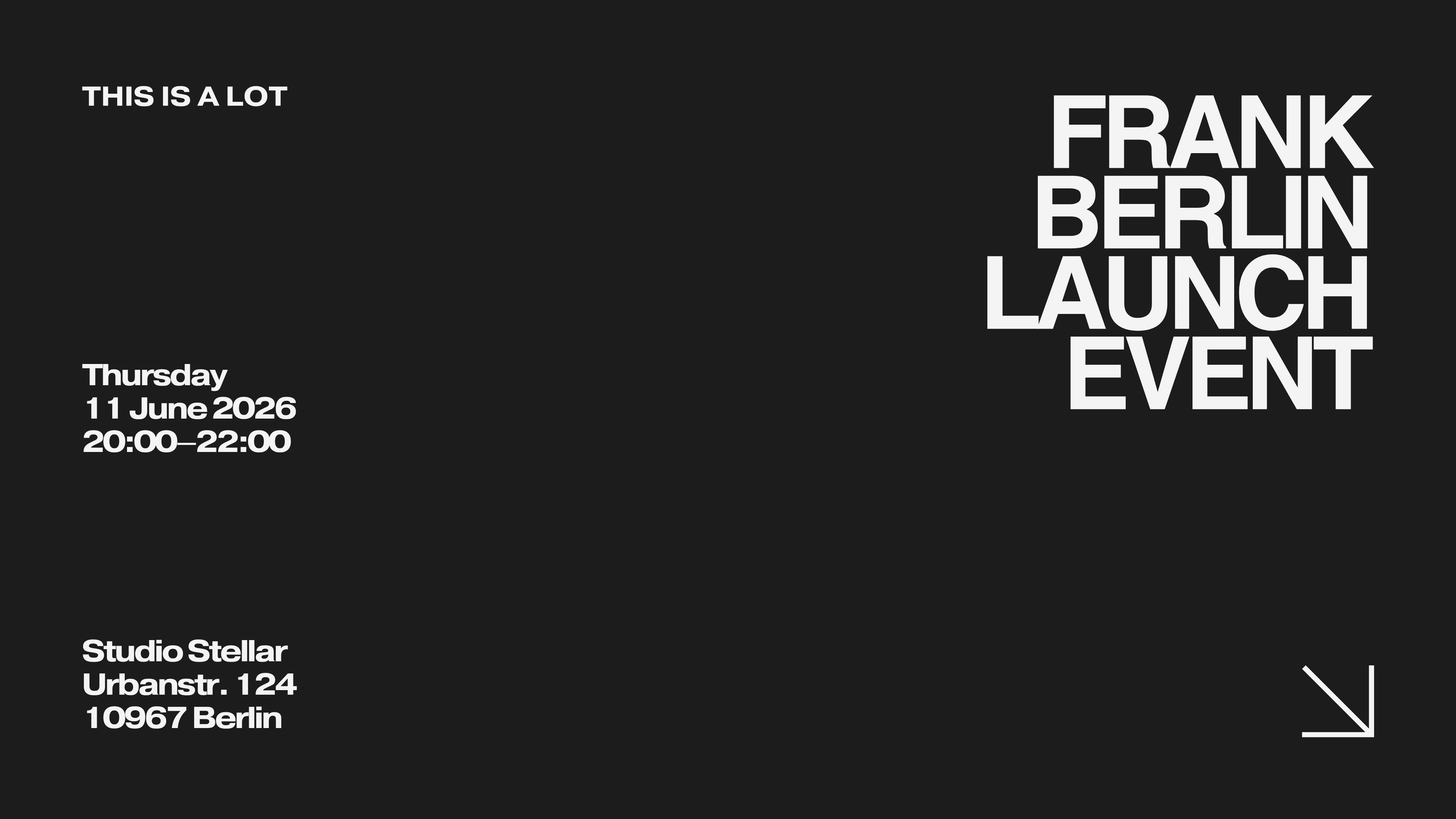 Exploring Mental health: Our first FRANK BERLIN EVENT!