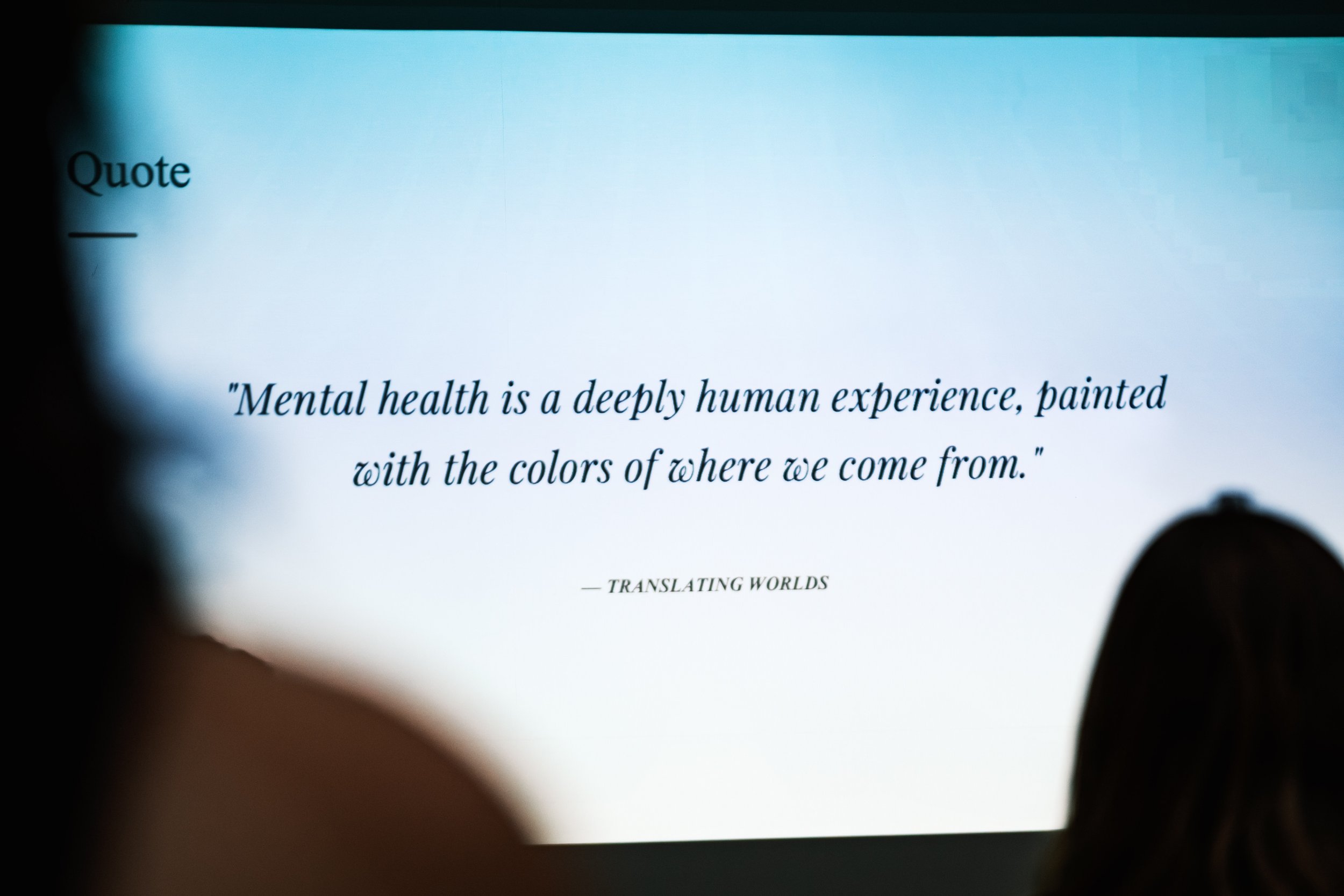 Translating Worlds: Why Culture Matters in Mental Health