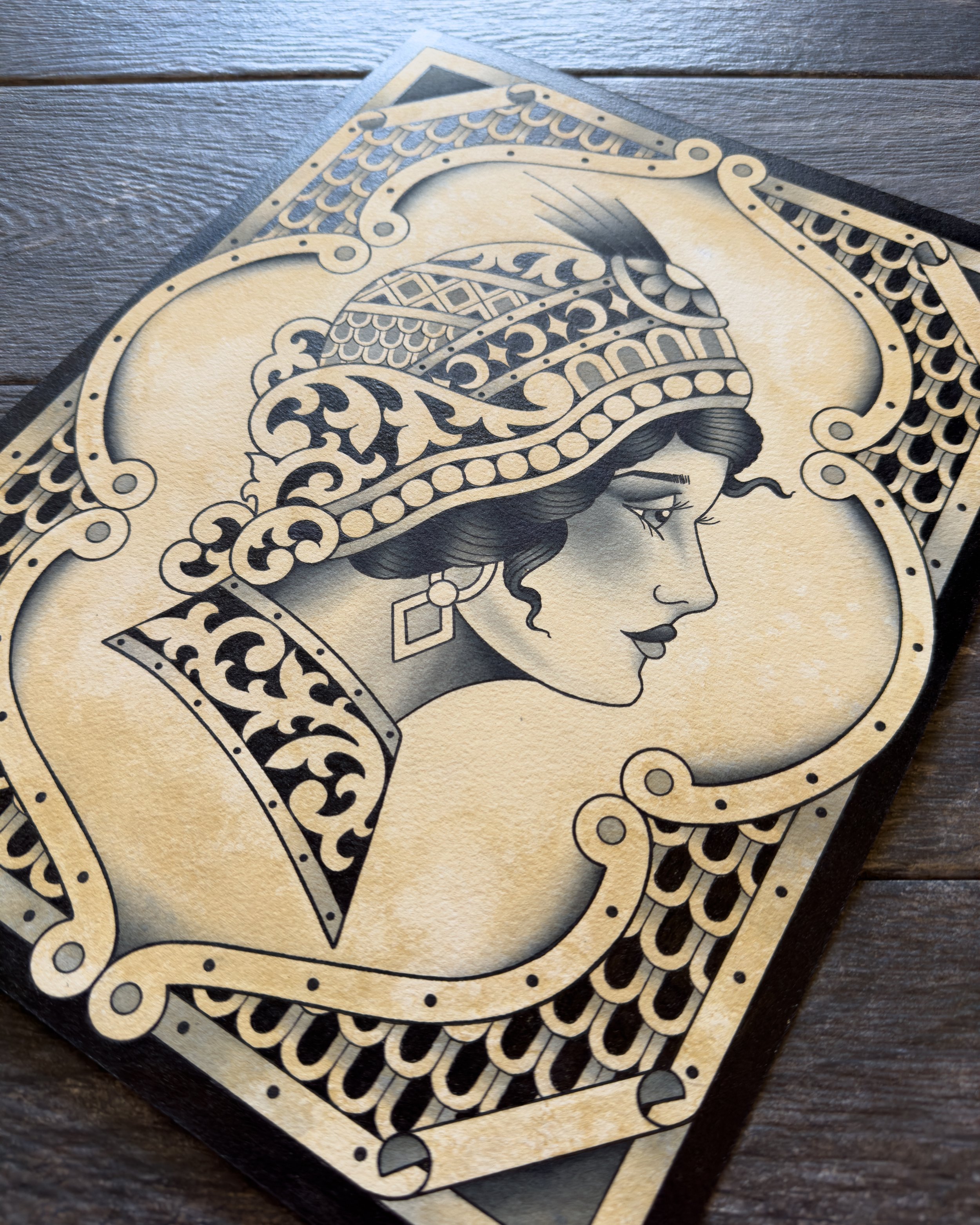 Elephant Rider Print