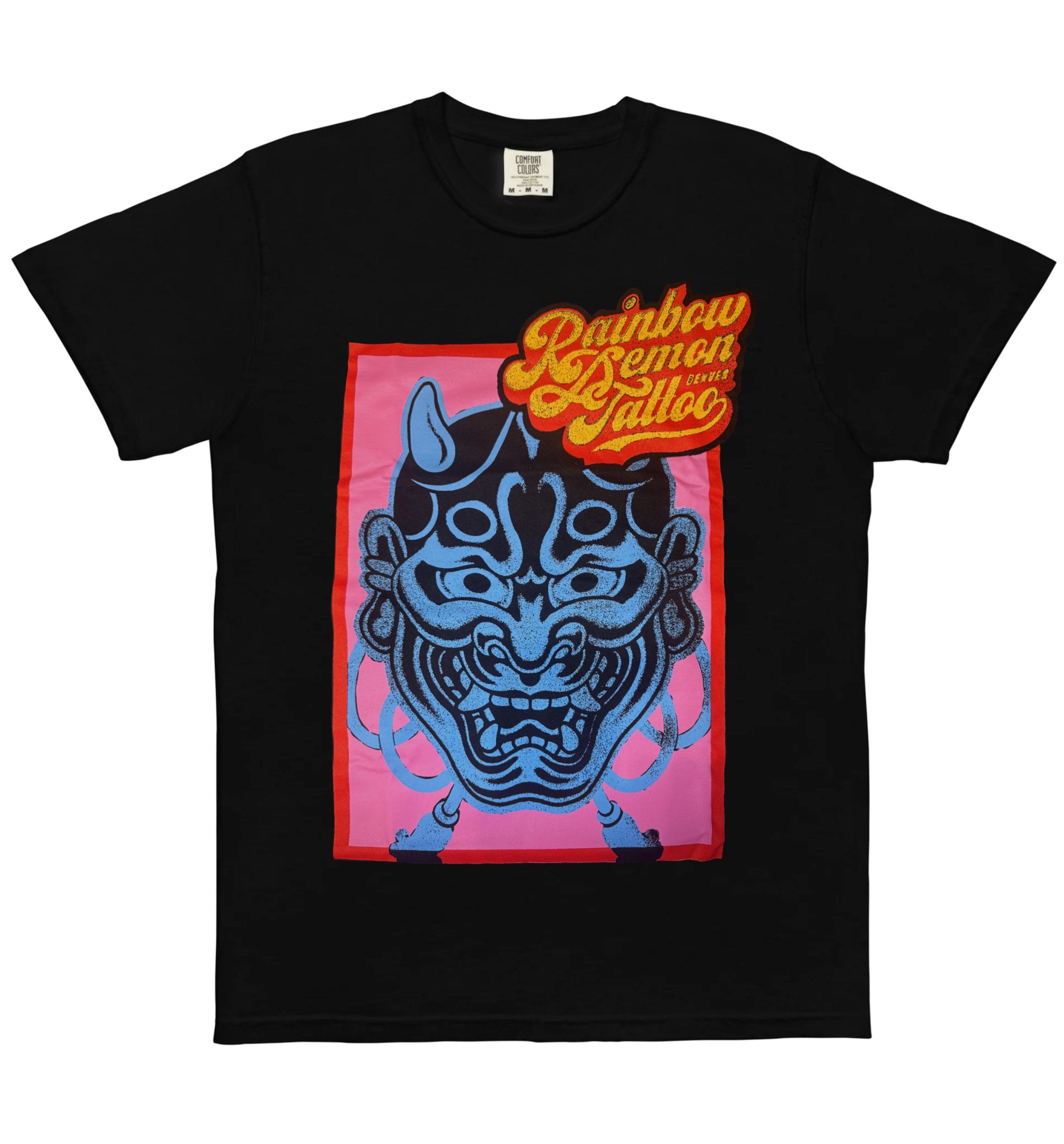 Rainbow Demon Pop Art Hannya