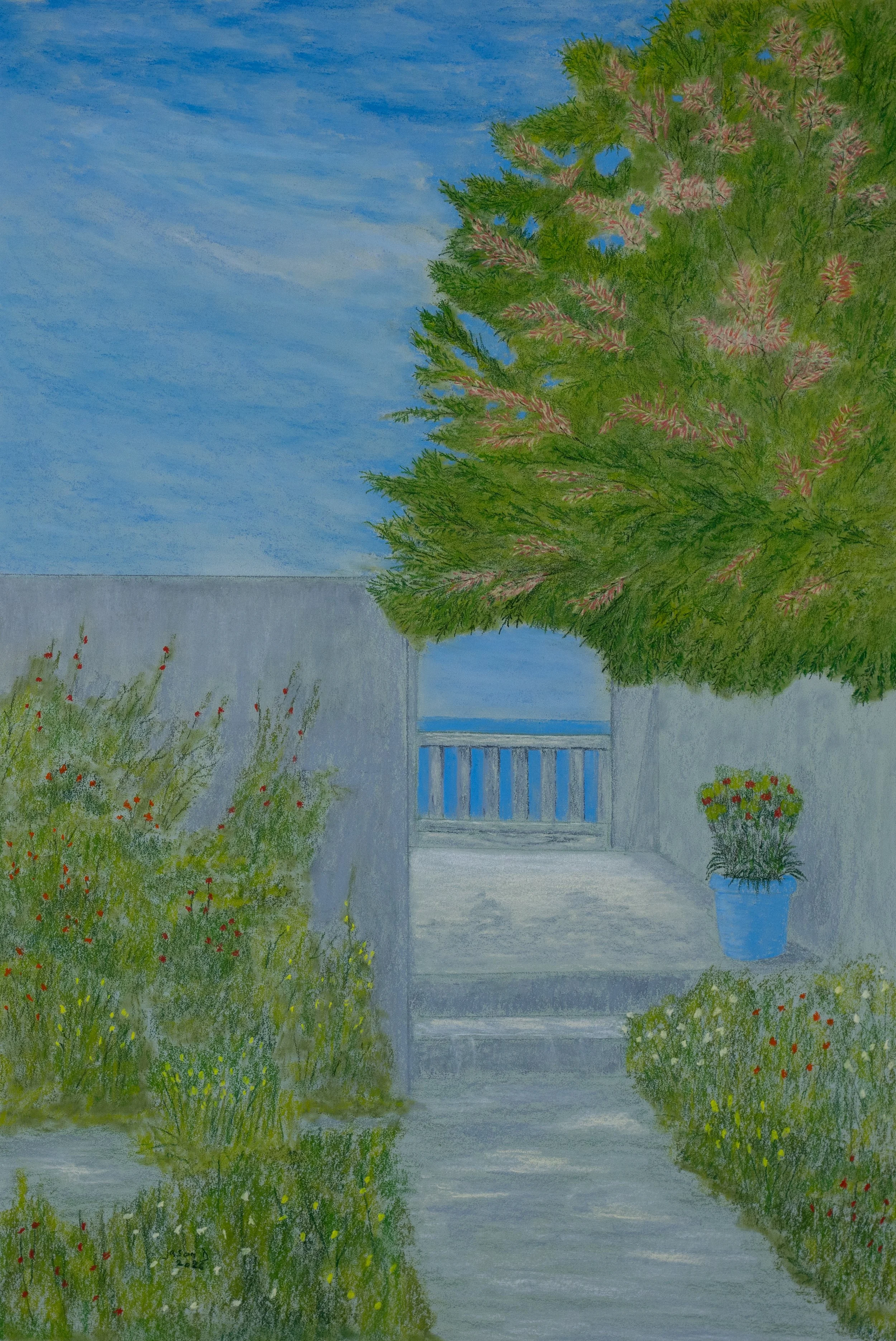 La Venelle, Grandcamp-Maisy 2026. Pastels on Canson Mi-Teintes. 47 x 61 cm.
Original available for purchase.