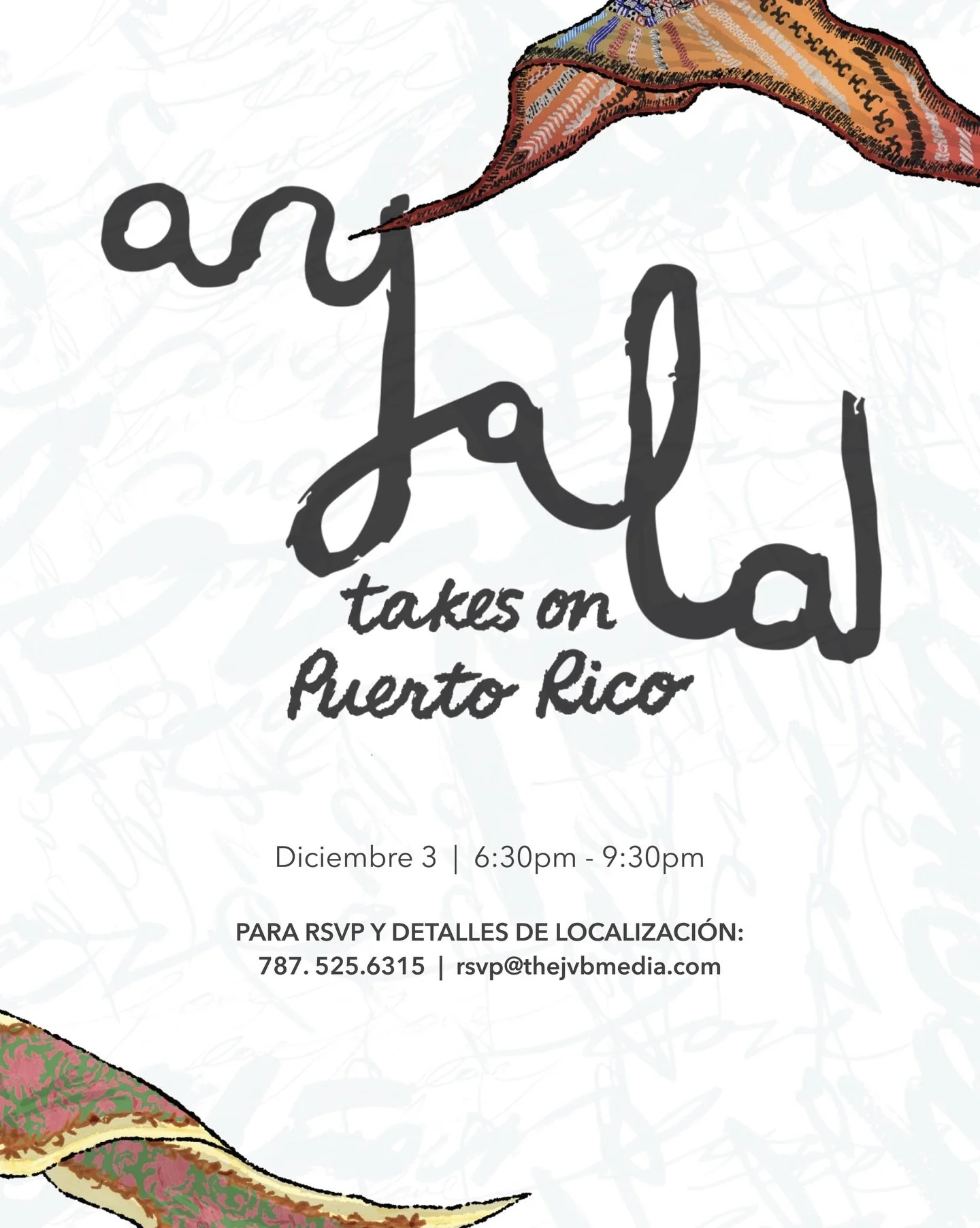 Jorge Ayala takes on Puerto Rico. 
Presentamos el House of Ayala Capsule Experience. Una instalaci&oacute;n temporal donde moda, arte y experimentaci&oacute;n se encuentran en su forma m&aacute;s pura.

Su universo visual, siluetas deconstruidas, tex