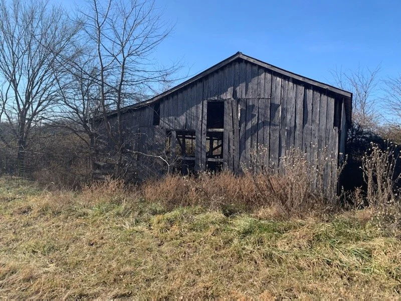 an old barn in Fair Grove, Missouri