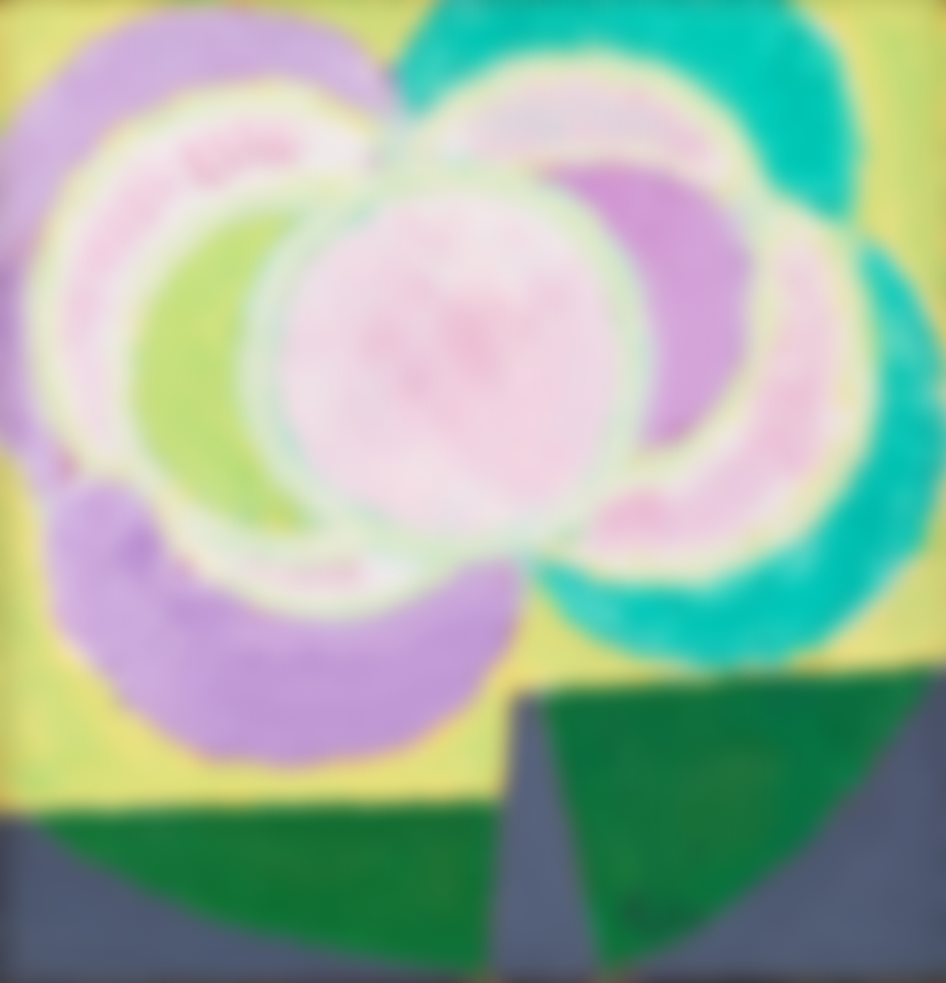 Frede Christoffersen (1919–1987). Evening, Søborg. Oil on canvas. 1958. Statens Museum for Kunst, Copenhagen. © Frede Christoffersen / VISDA. THIS IMAGE IS BLURRED. DO NOT USE.