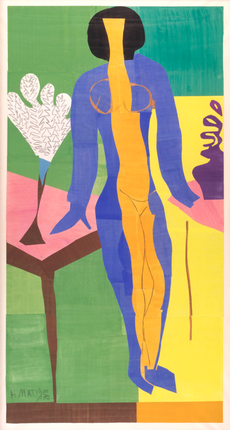 Henri Matisse (1869–1954). Zulma. Collage. 1950. Statens Museum for Kunst, Copenhagen.