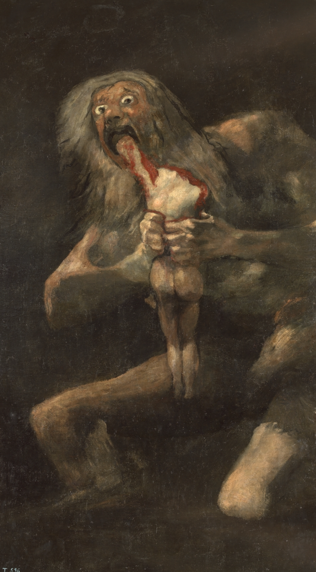 Francisco de Goya y Lucientes Saturn Oil on canvas 1820–1823 The Prado Museum, Madrid
