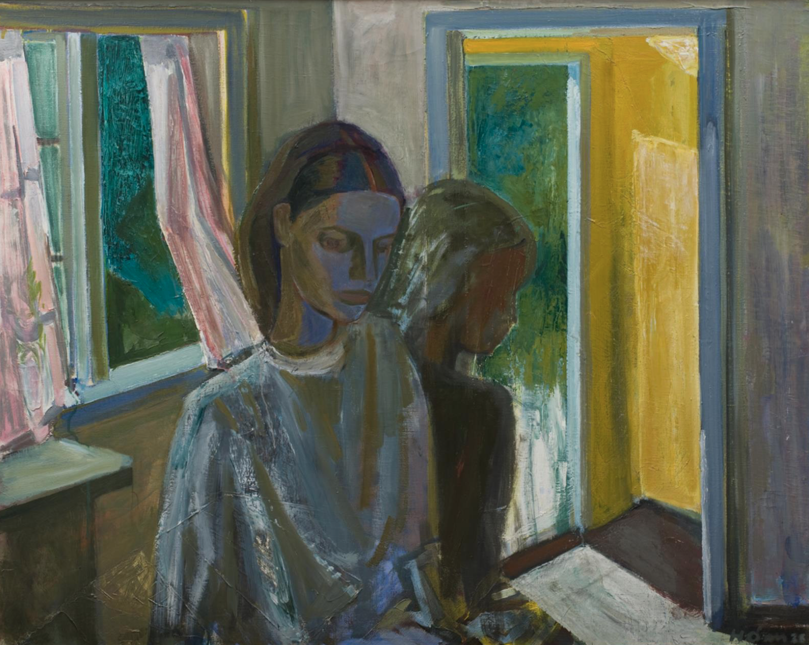 Paul Høm (1905–1994). The Sitting Room. 1938. Statens Museum for Kunst, Copenaghen. (c) Paul Høm / VISDA. THIS IMAGE IS BLURRED. DO NOT USE.