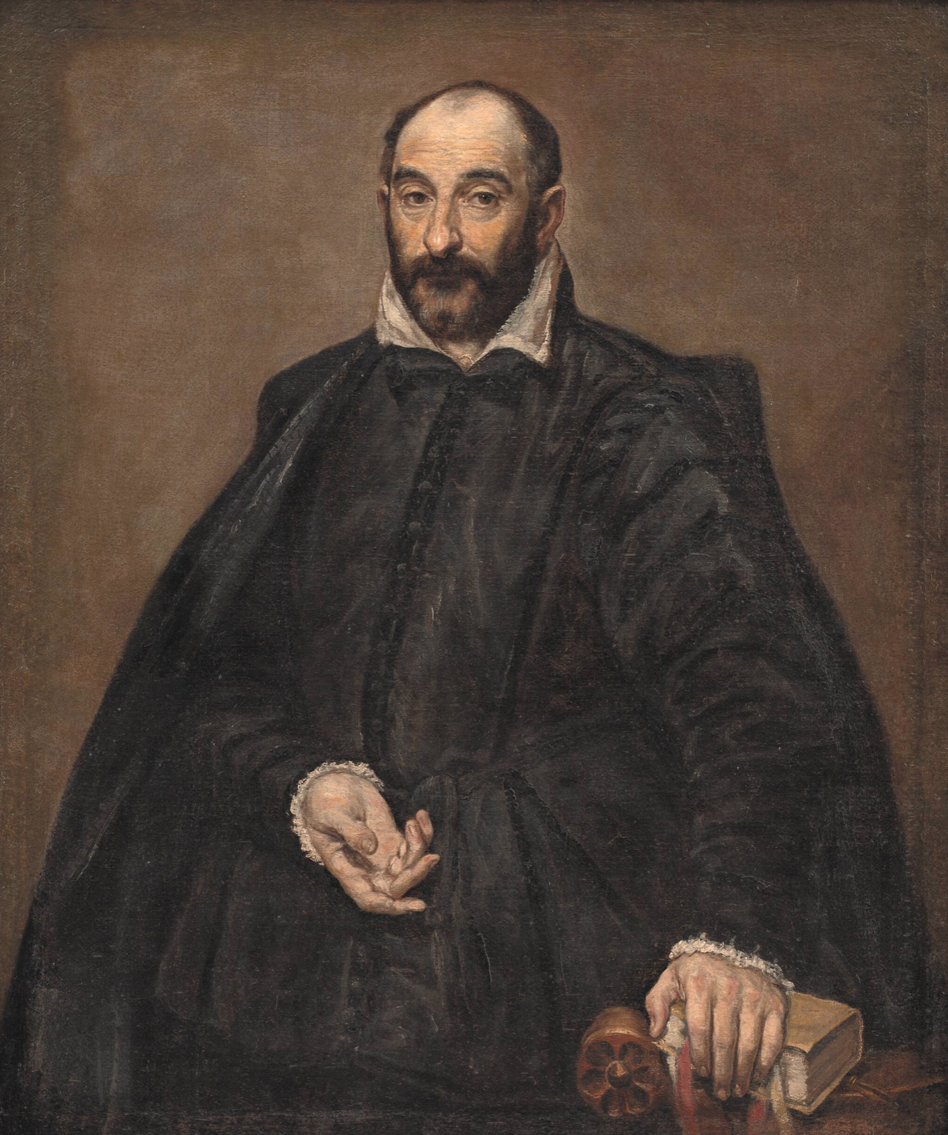 El Greco (1541–1614). Portrait of a Man. Oil on canvas. 1570–1575. Statens Museum for Kunst, Copenhagen.