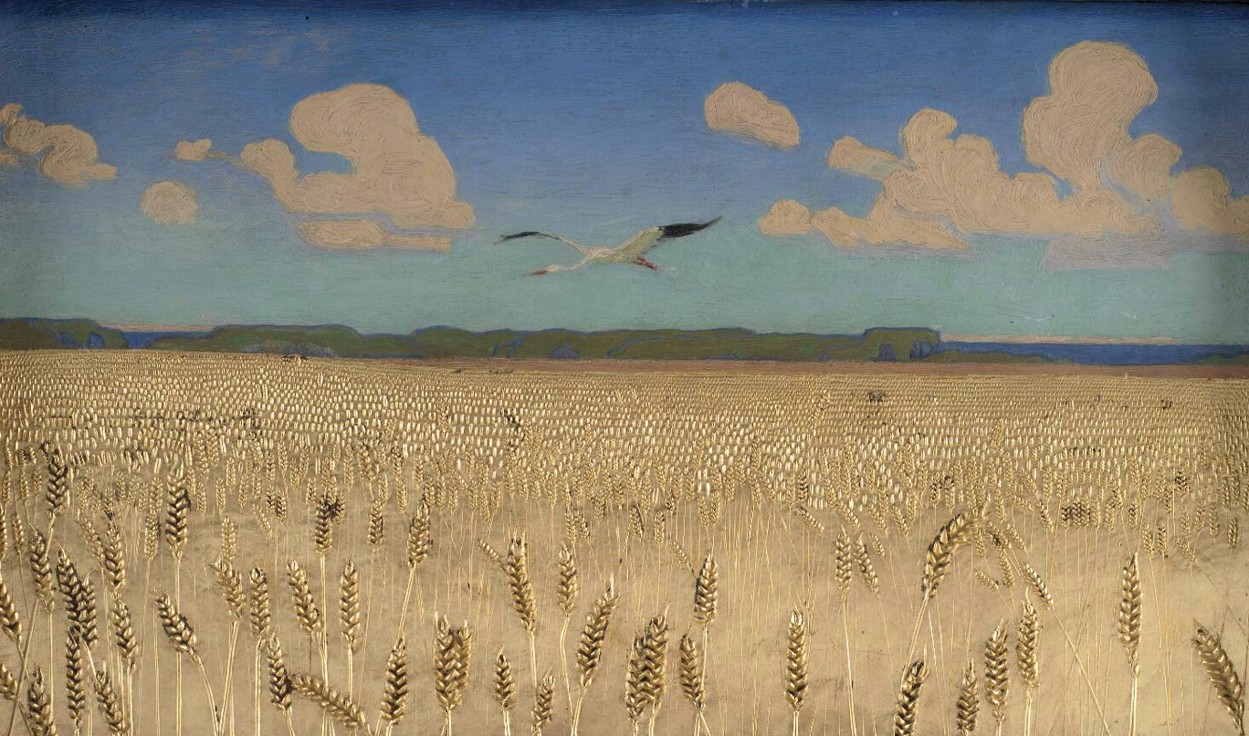 Harald Slott-Møller Danish Landscape Oil on canvas 1890 Statens Museum for Kunst, Copenhagen