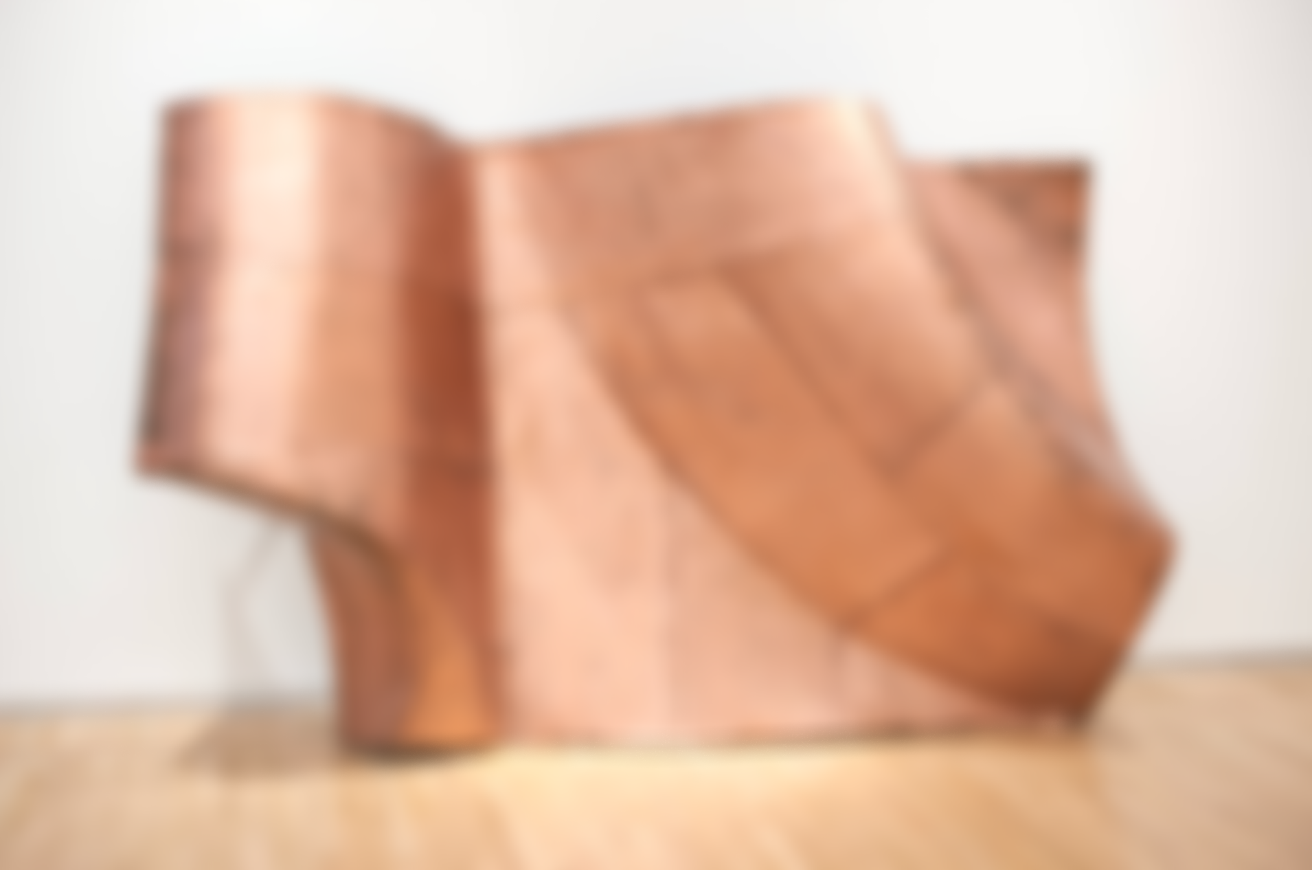 Danh Vo (1975–). We The People (detail). Copper. 2011–2016. Statens Museum for Kunst, Copenhagen. © Danh Vo / VISDA. THIS IMAGE IS BLURRED. DO NOT USE.