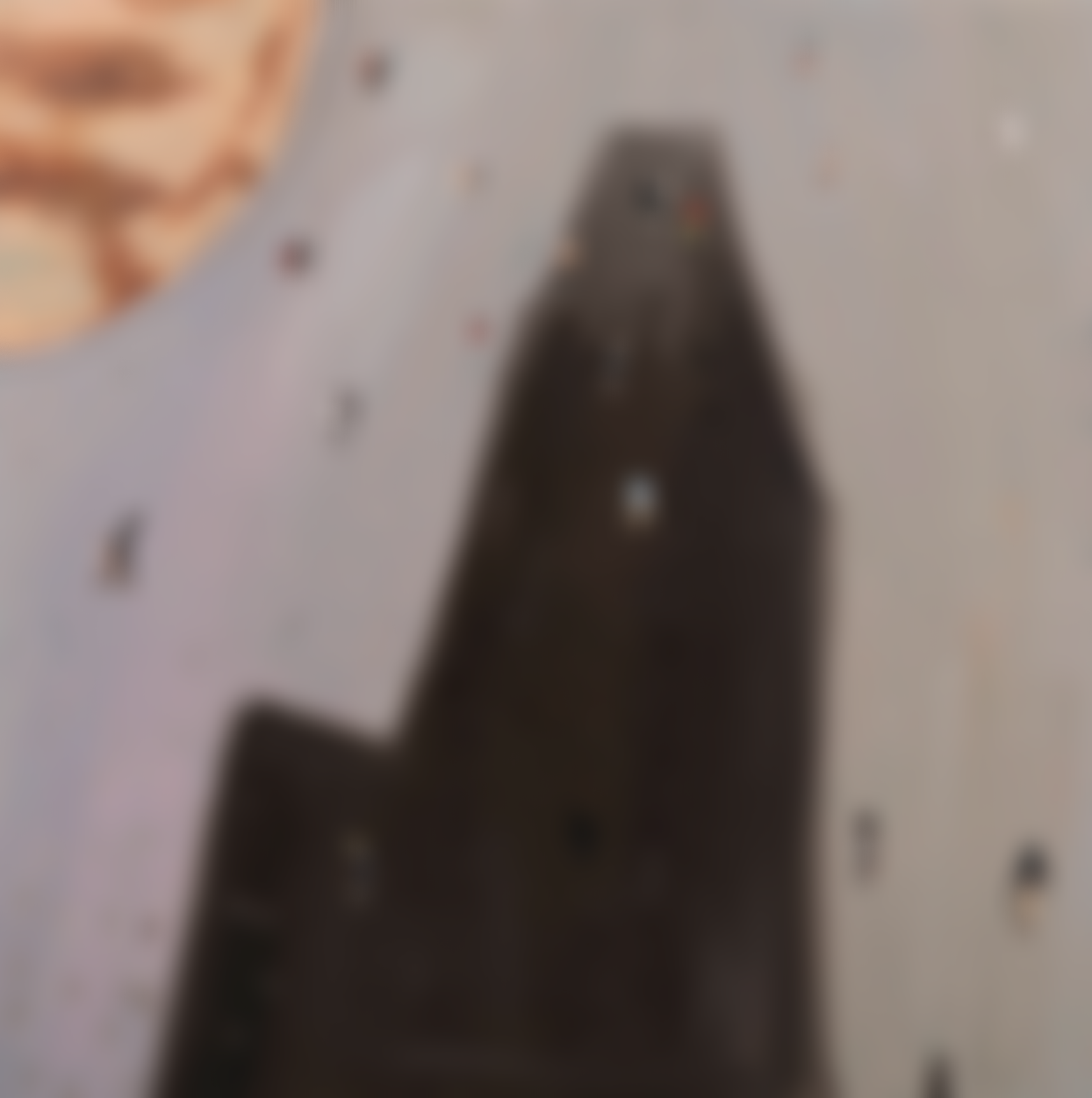 Anna Bjerger, Square, Oil on aluminum, 2019. Statens Museum for Kunst, Copenhagen. (c) Anna Berger / VISDA. THIS IMAGE IS BLURRED. DO NOT USE.