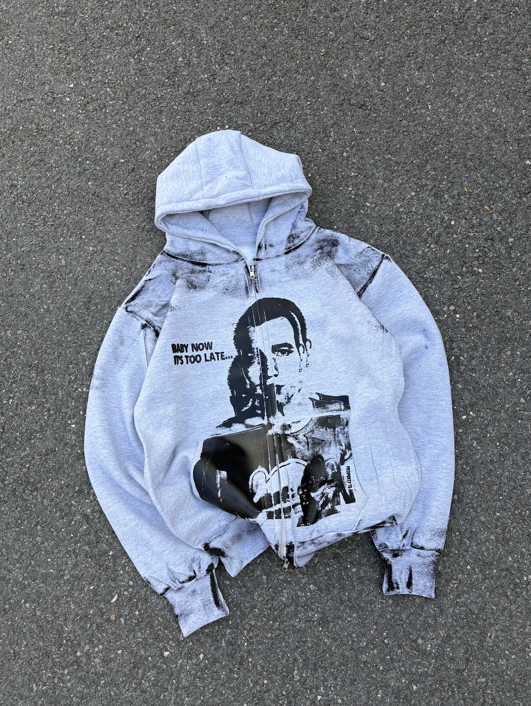 ZIP UP HOODIE TRAIN SPOTTING