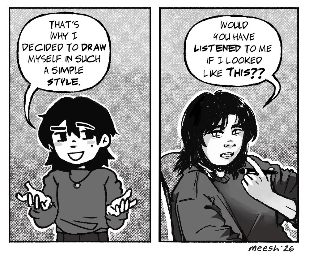 me doing an art trend on time (kind of) is honestly a miracle but its a good break from my endless grind 😼