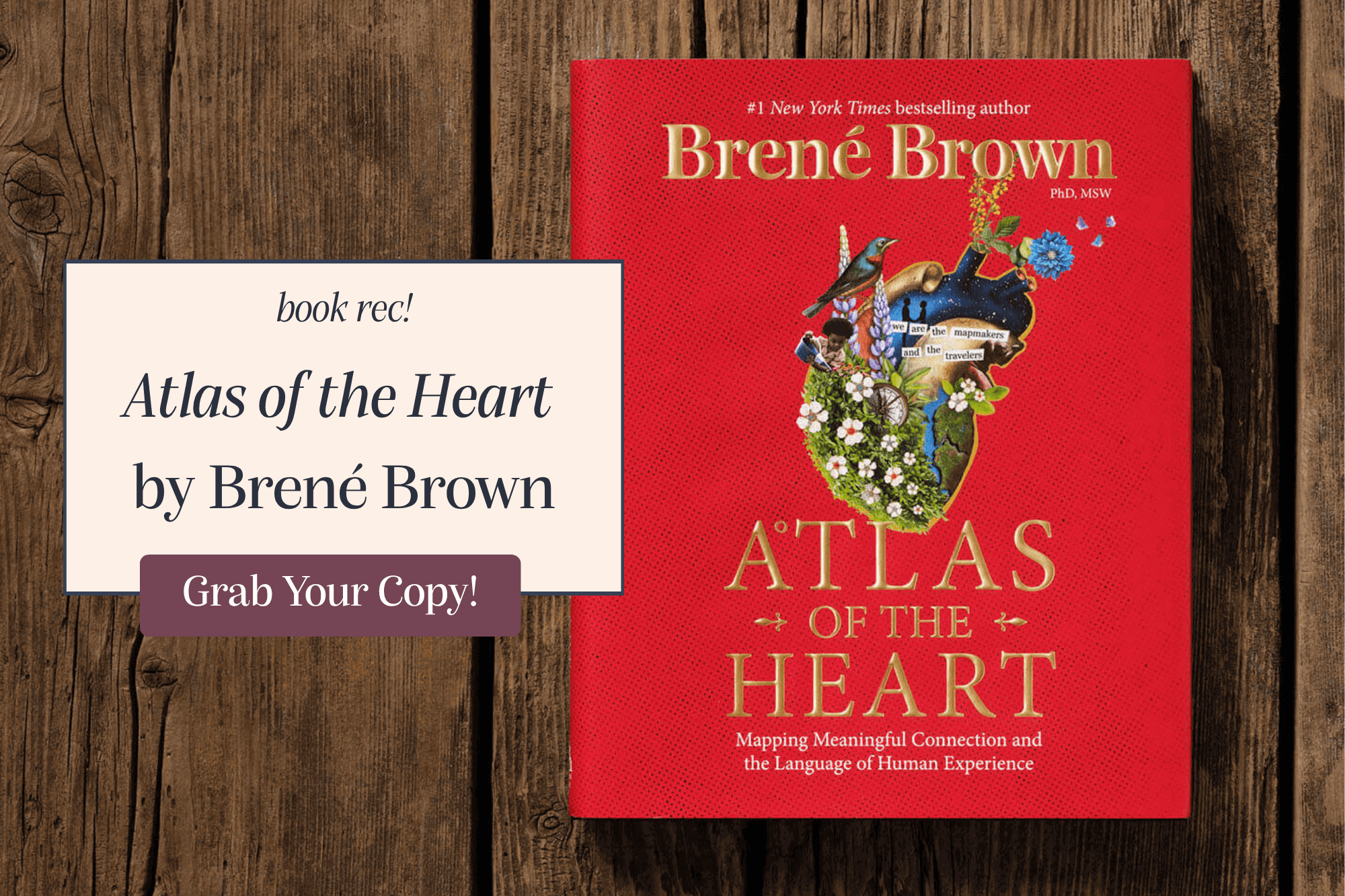 Book recommendation: Atlas of the Heart by Brené Brown