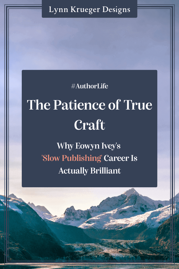 'Slow Publishing' Career Is Actually Brilliant