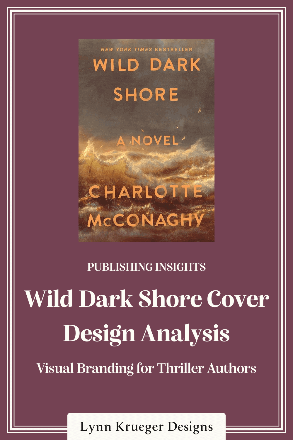 Wild Dark Shore Cover Design Analysis