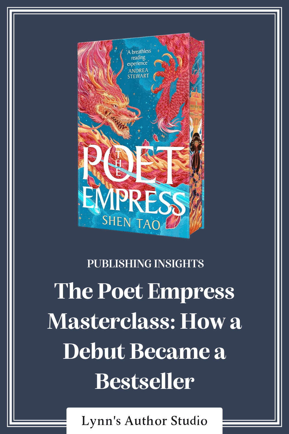 The Poet Empress Masterclass, How a Debut Became a Bestseller