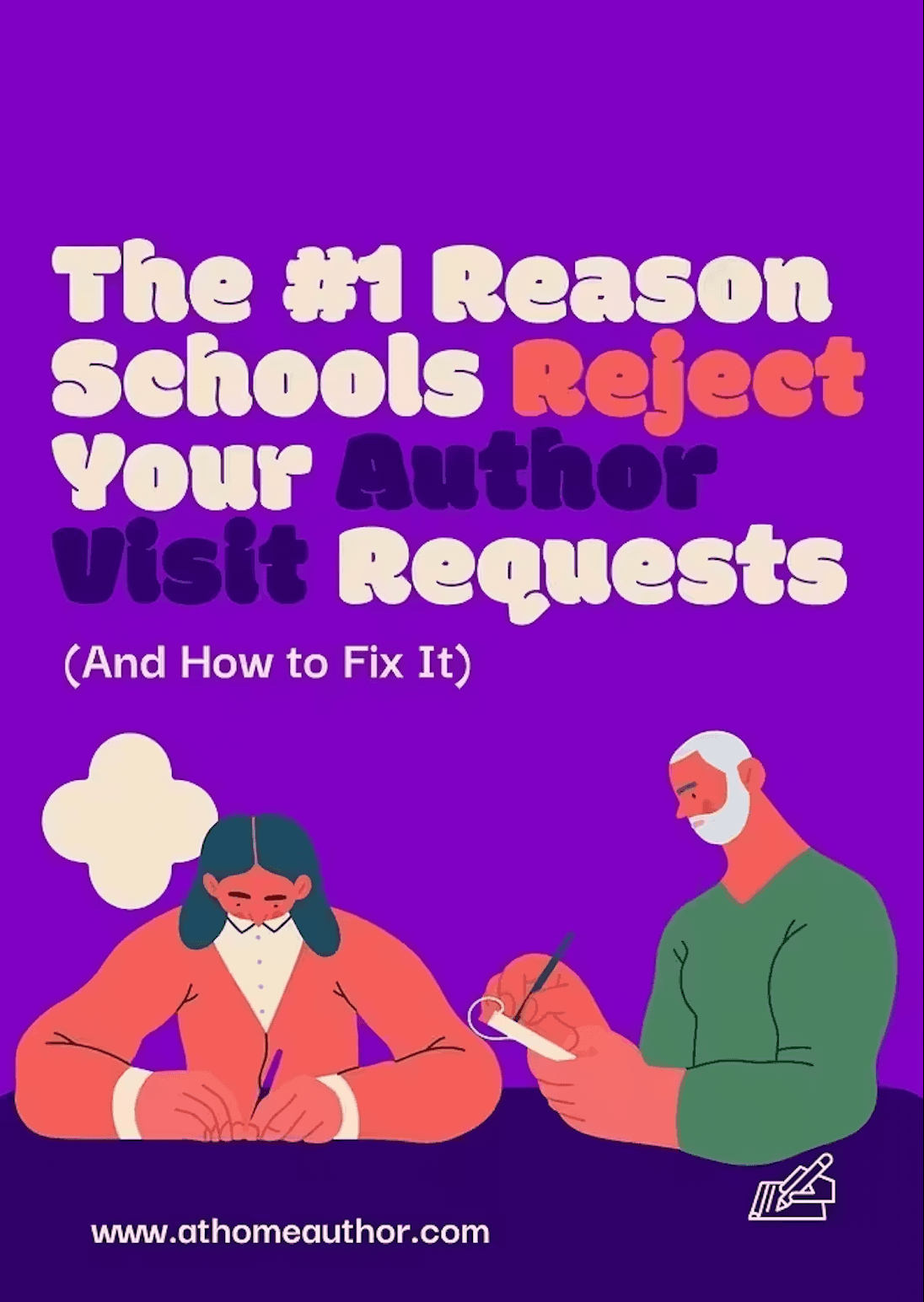 The Reason Schools Reject Your Author Visit Requests