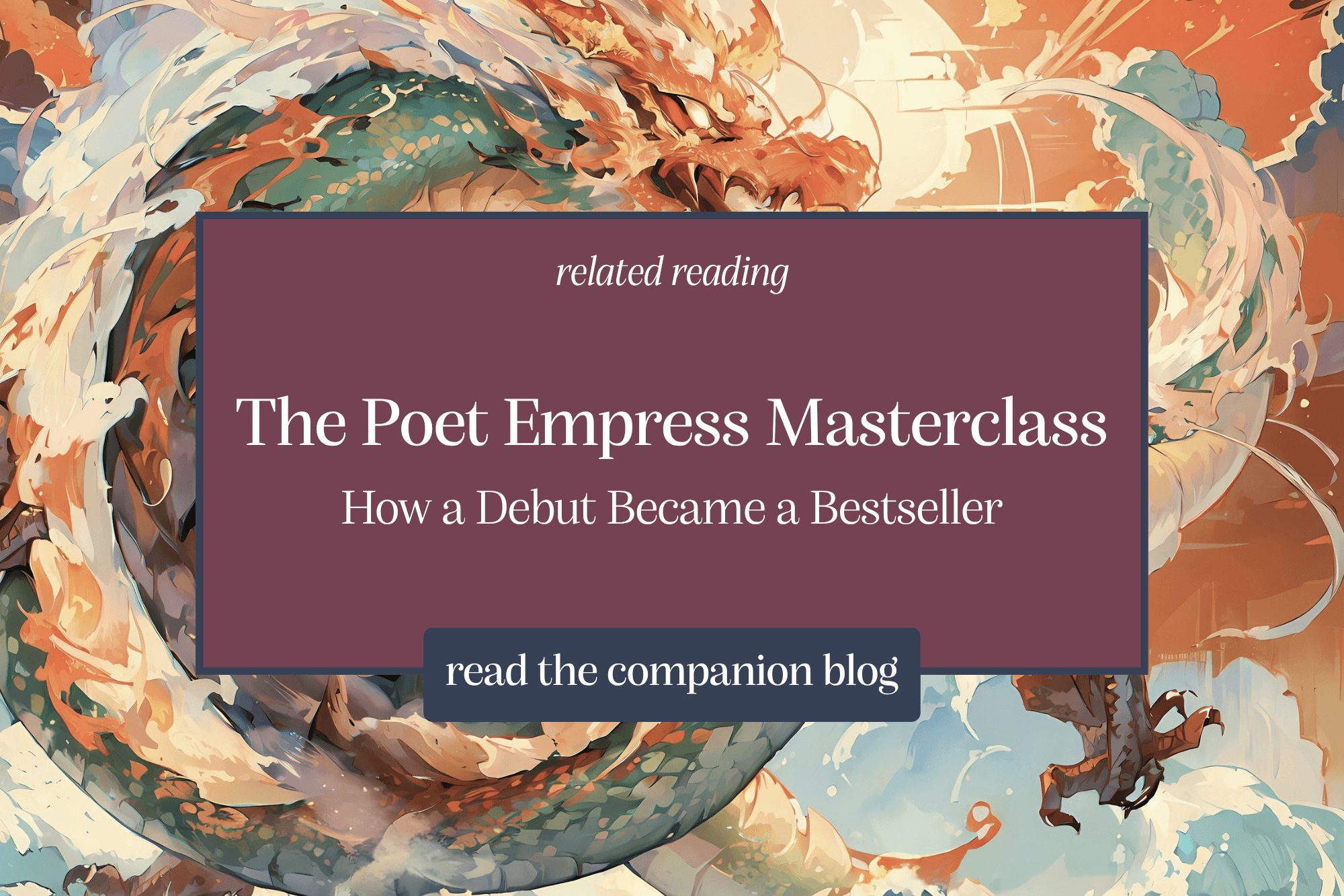 The Poet Empress Masterclass How a Debut Became a Bestseller
