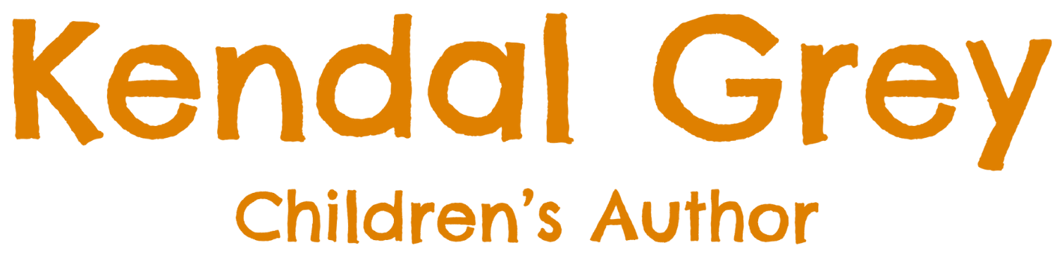 Children's Author Kendal Grey_Full Logo Orange