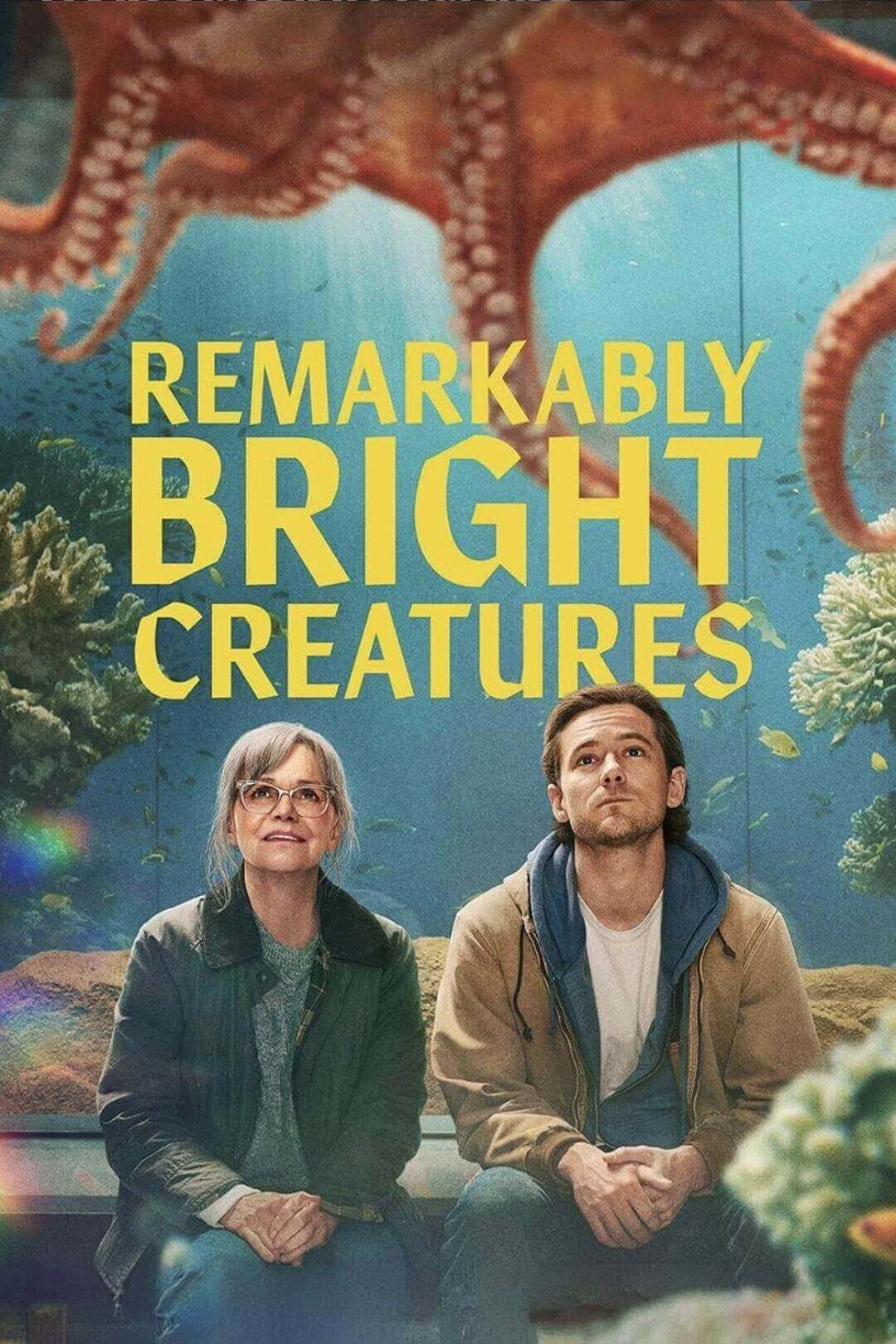 remarkably bright creatures movie poster.