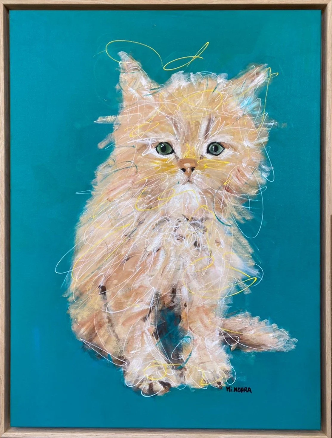 CAT
70x95cm
ACRYLIC