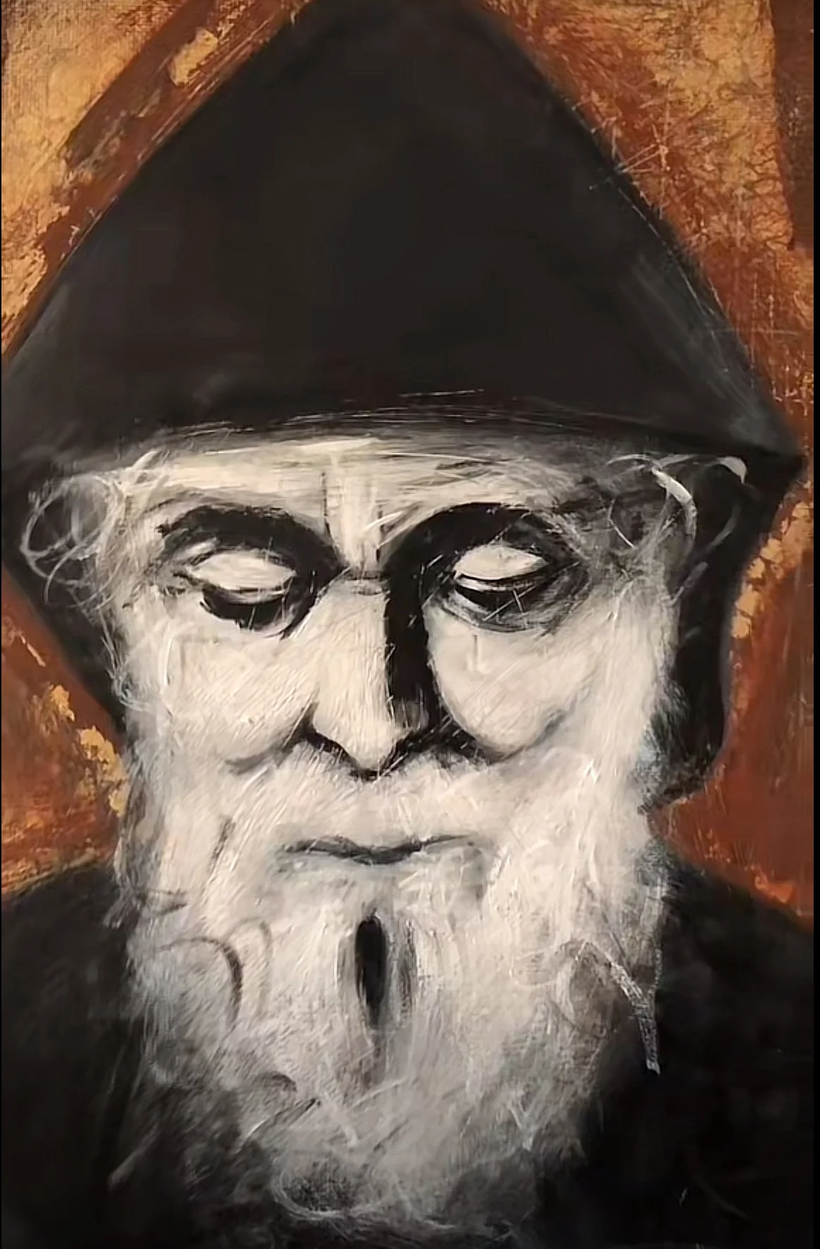 SAINT CHARBEL
Acrylics on canva 