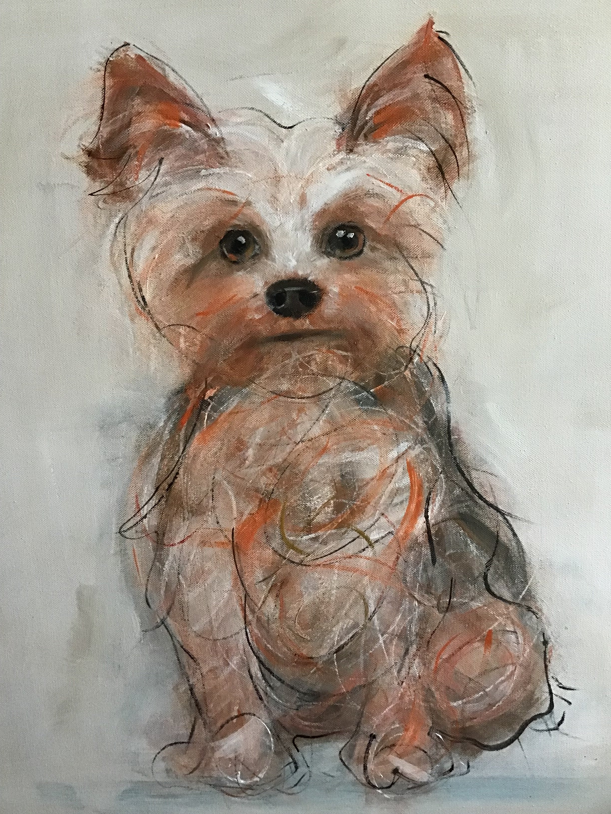 Acrylics on canva 
(Commission)