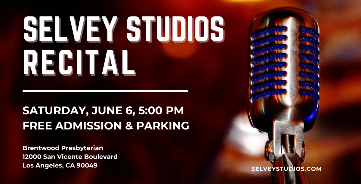 Selvey Studios Recital