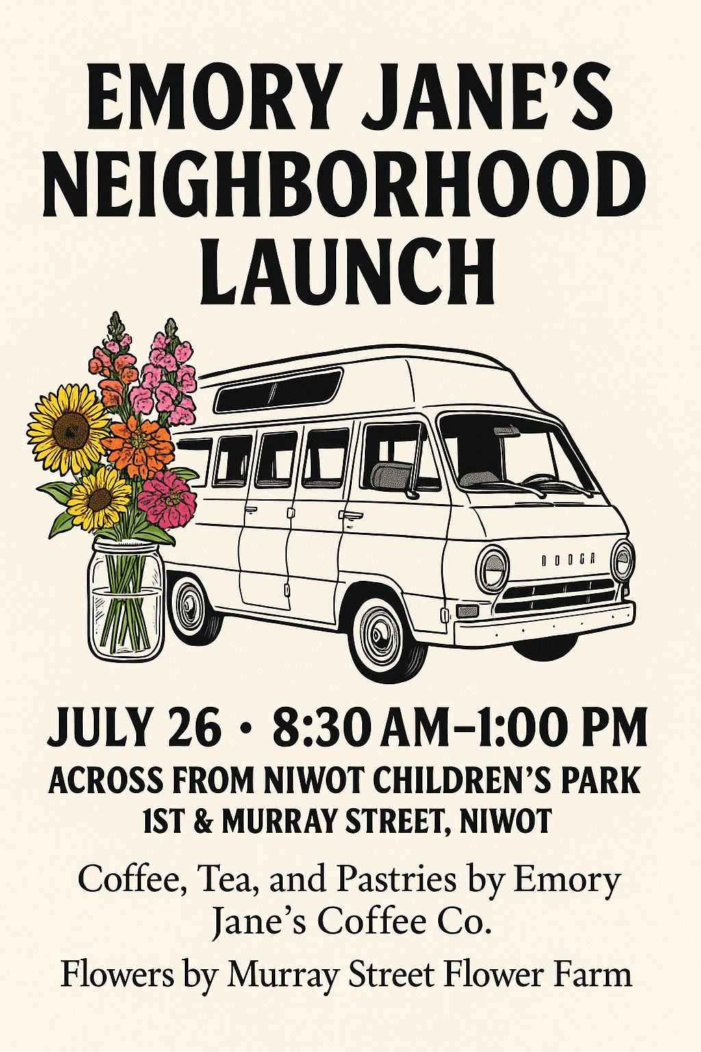 Emory Janes Coffee Co. Neighborhood Pop-UP