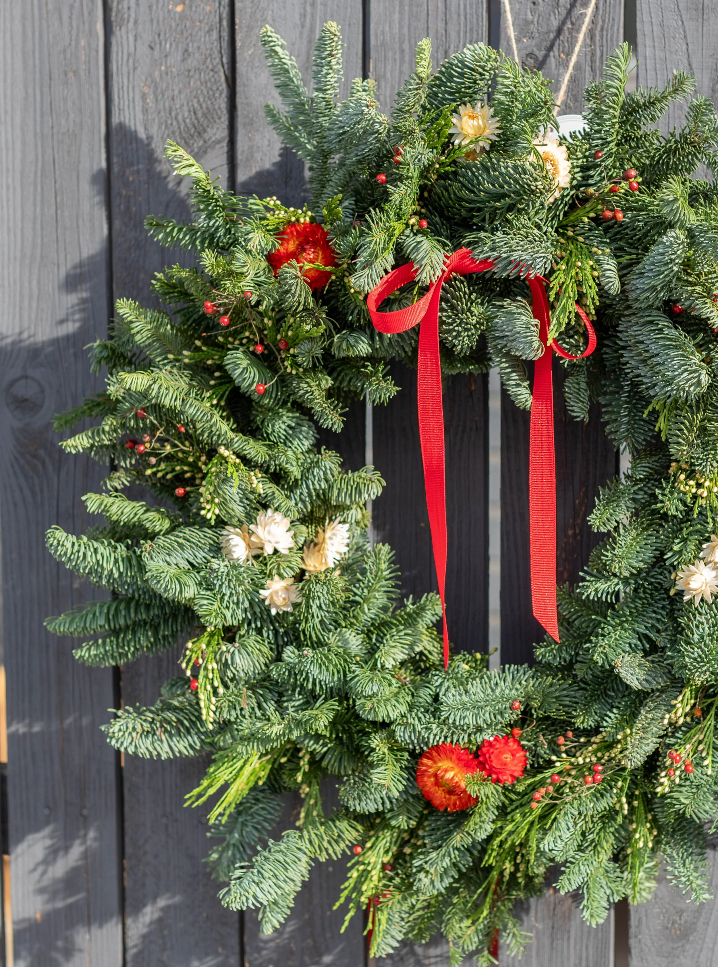 Holiday Wreath Design Class 