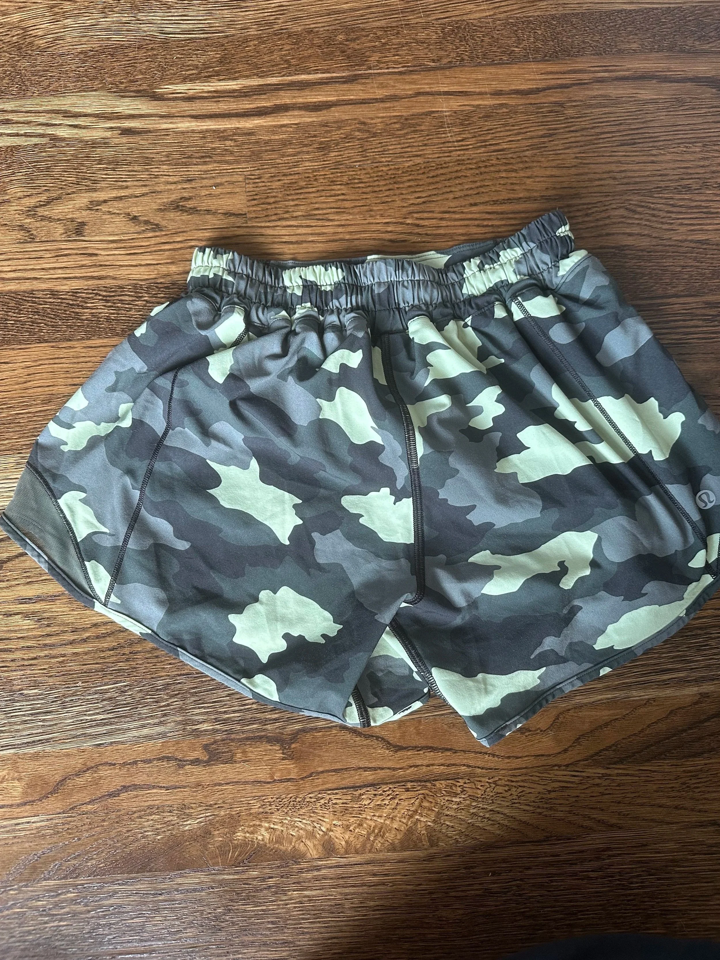 Lululemon camouflage shorts