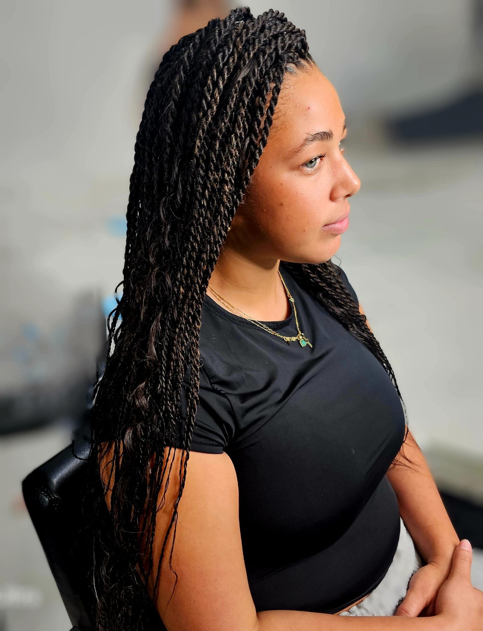 Senegalese Twist- Side