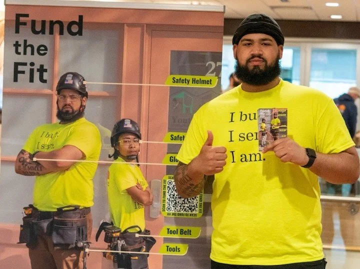 Berto is rockin' that headshot to raise funds to support his journey through YouthBuild Boston&mdash; where young leaders gain hands-on skills, build strong careers, and transform communities.

Want to support? Check out this link: bit.ly/fundthefit
