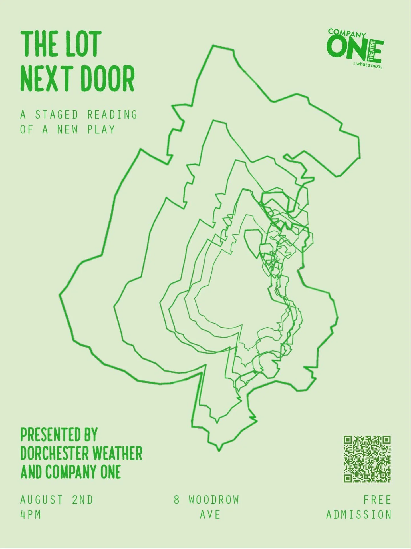 🎭 Outdoor theatre meets neighborhood vibes 🌳💦

Join us on Saturday for a reading of a new play by the Dorchester Weather Theatre Ensemble! See the unique stage and backdrops made by @YouthBuild Boston pre-apprentices, designed by @Architecture for
